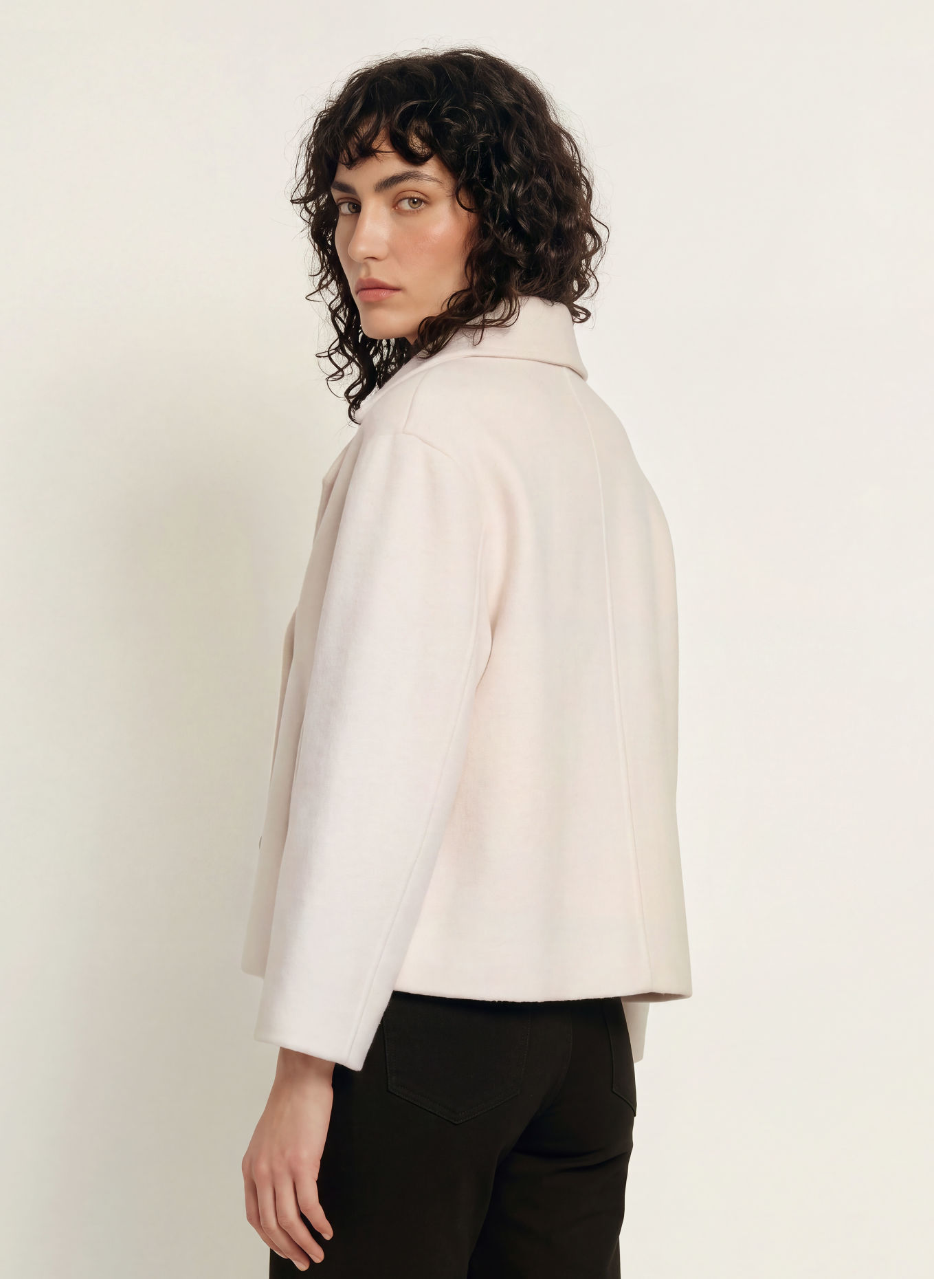 RIANI Veste à manches 3/4: CRÈME