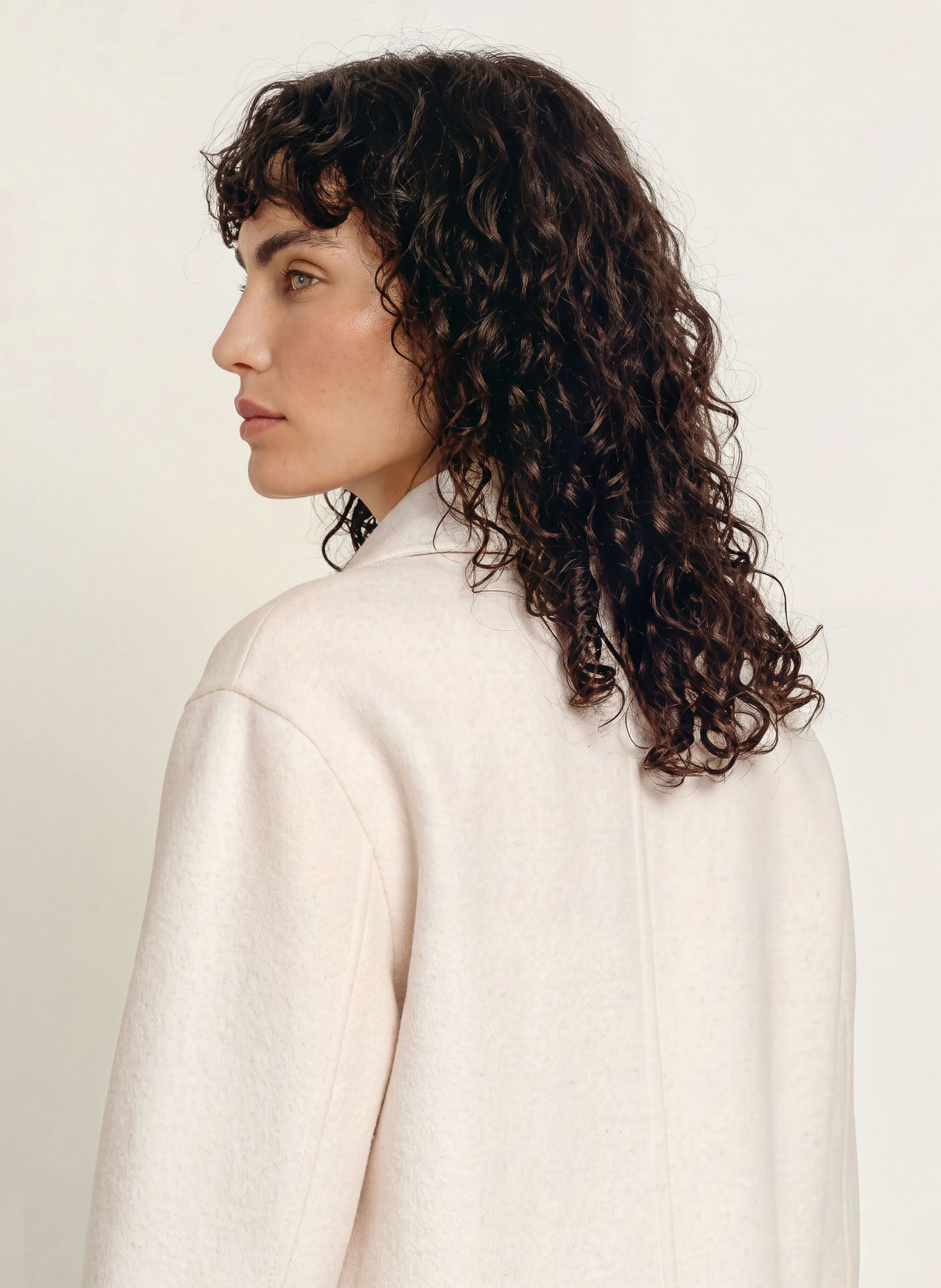 RIANI Veste à manches 3/4: CRÈME