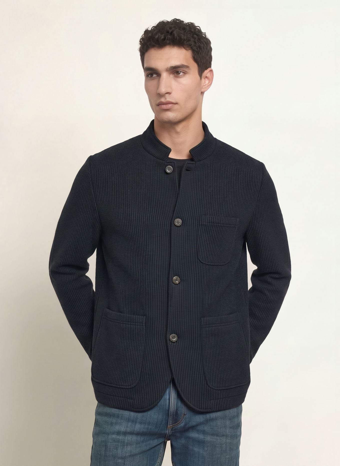 camel active Overshirt: DARK BLUE