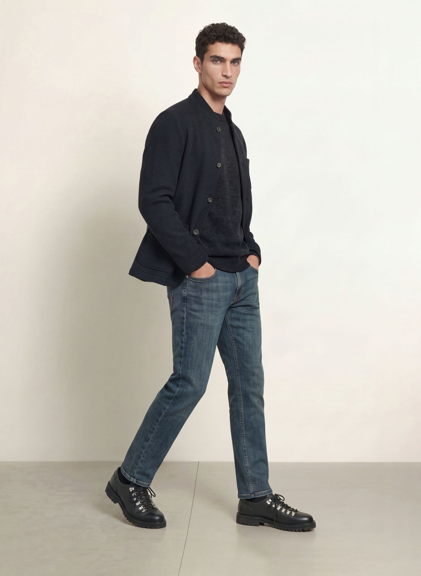 camel active Overshirt: DARK BLUE