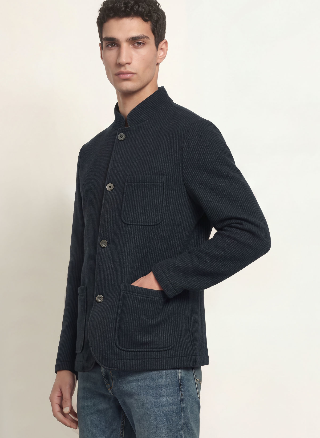 camel active Overshirt: DARK BLUE