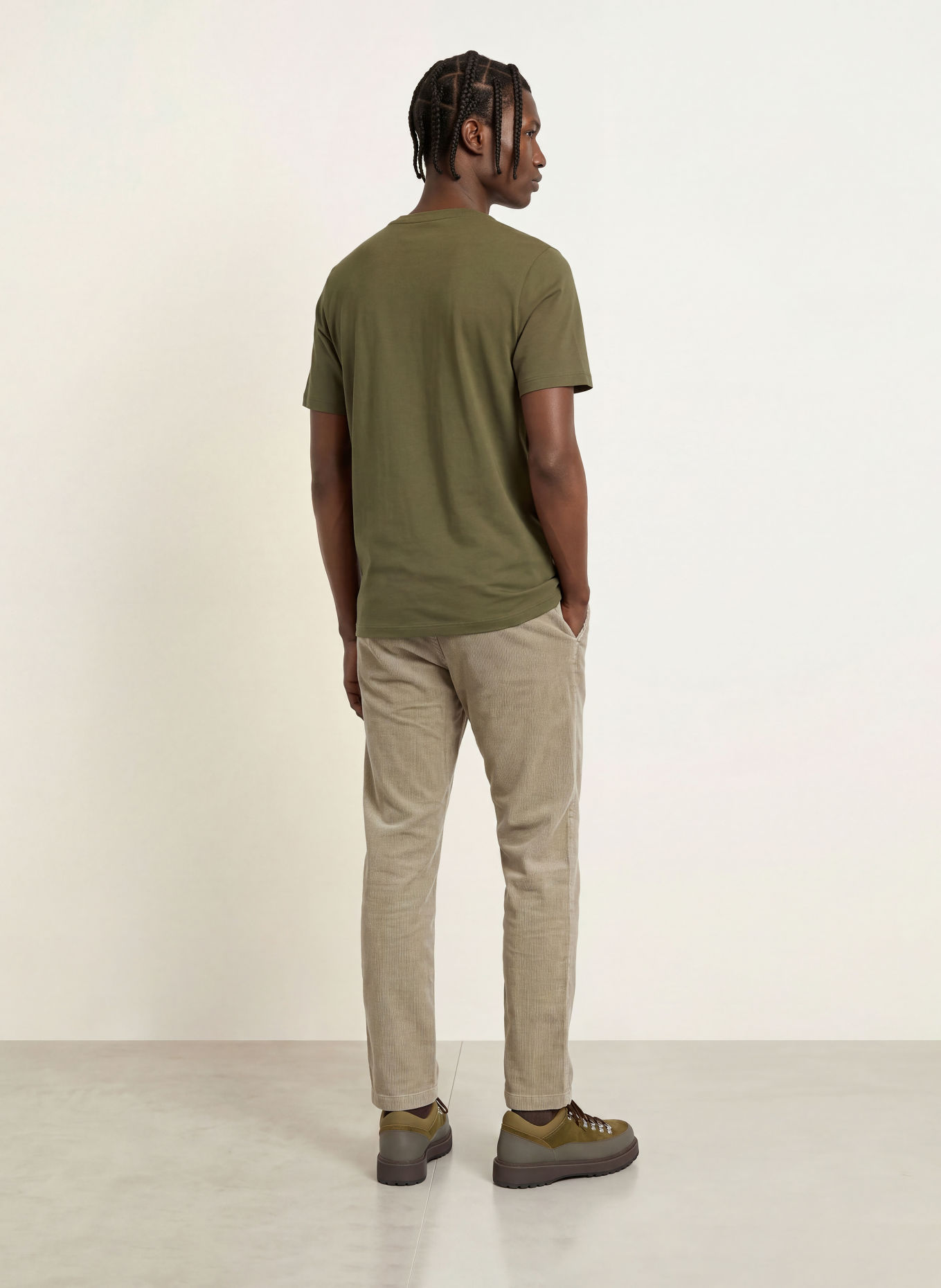 camel active T-shirt: KHAKI / OLIVE