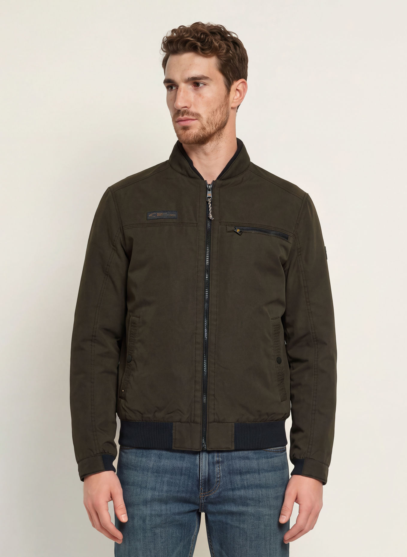 camel active Bomber jacket: DARK BROWN
