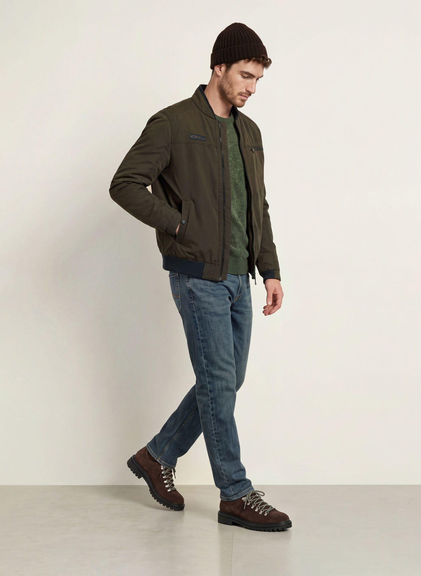camel active Bomber jacket: DARK BROWN