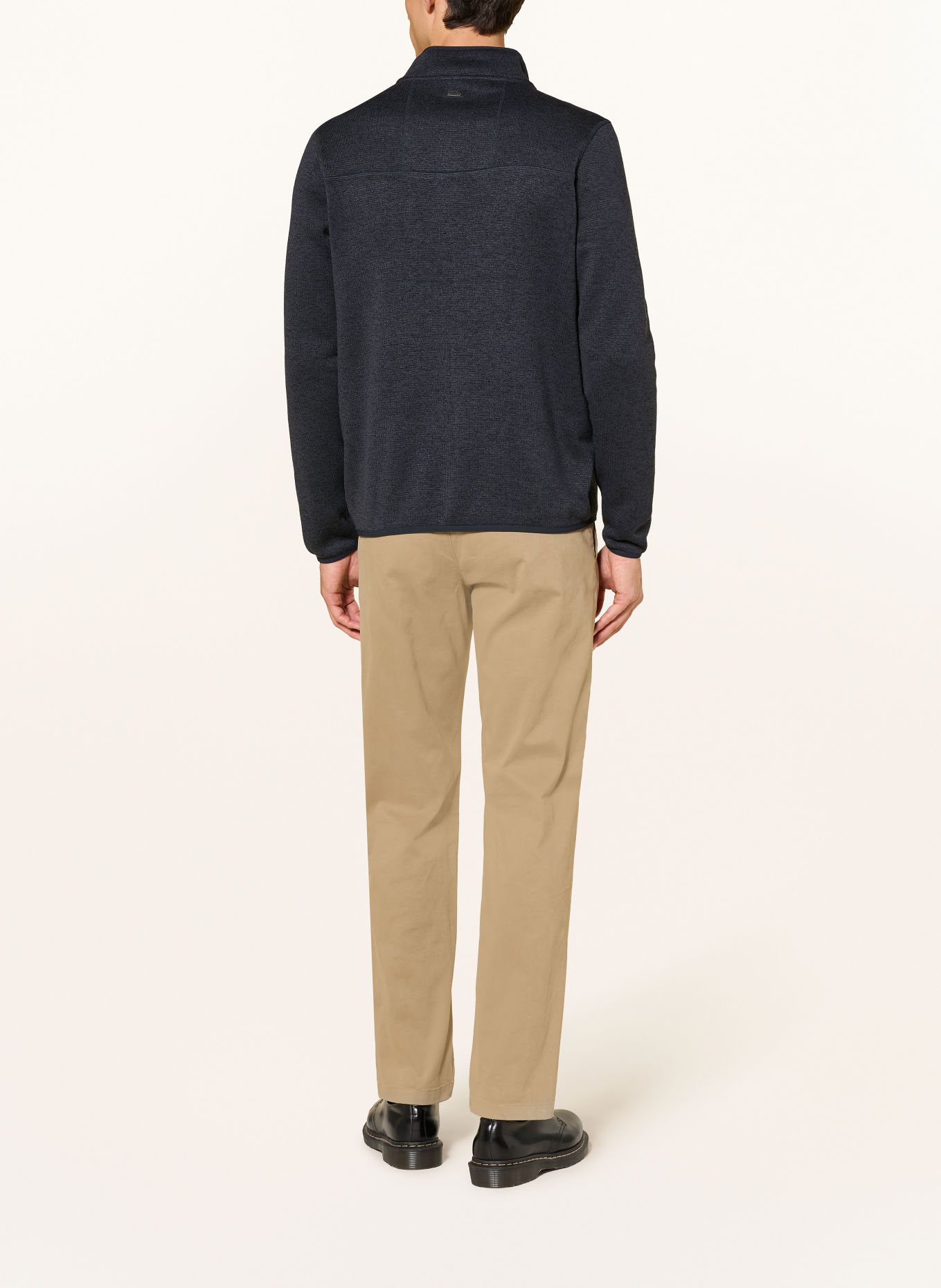 camel active Cardigan: GRI ÎNCHIS / NEGRU
