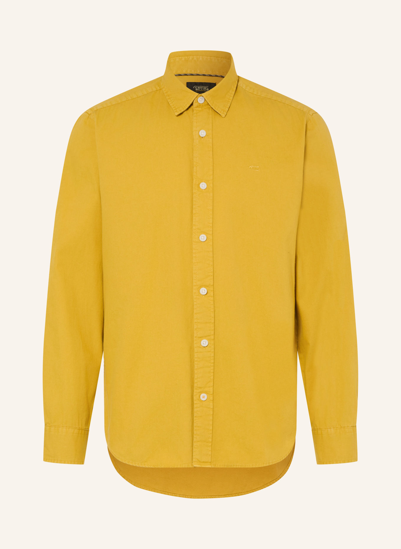 camel active Regular-Fit Shirt: DARK YELLOW