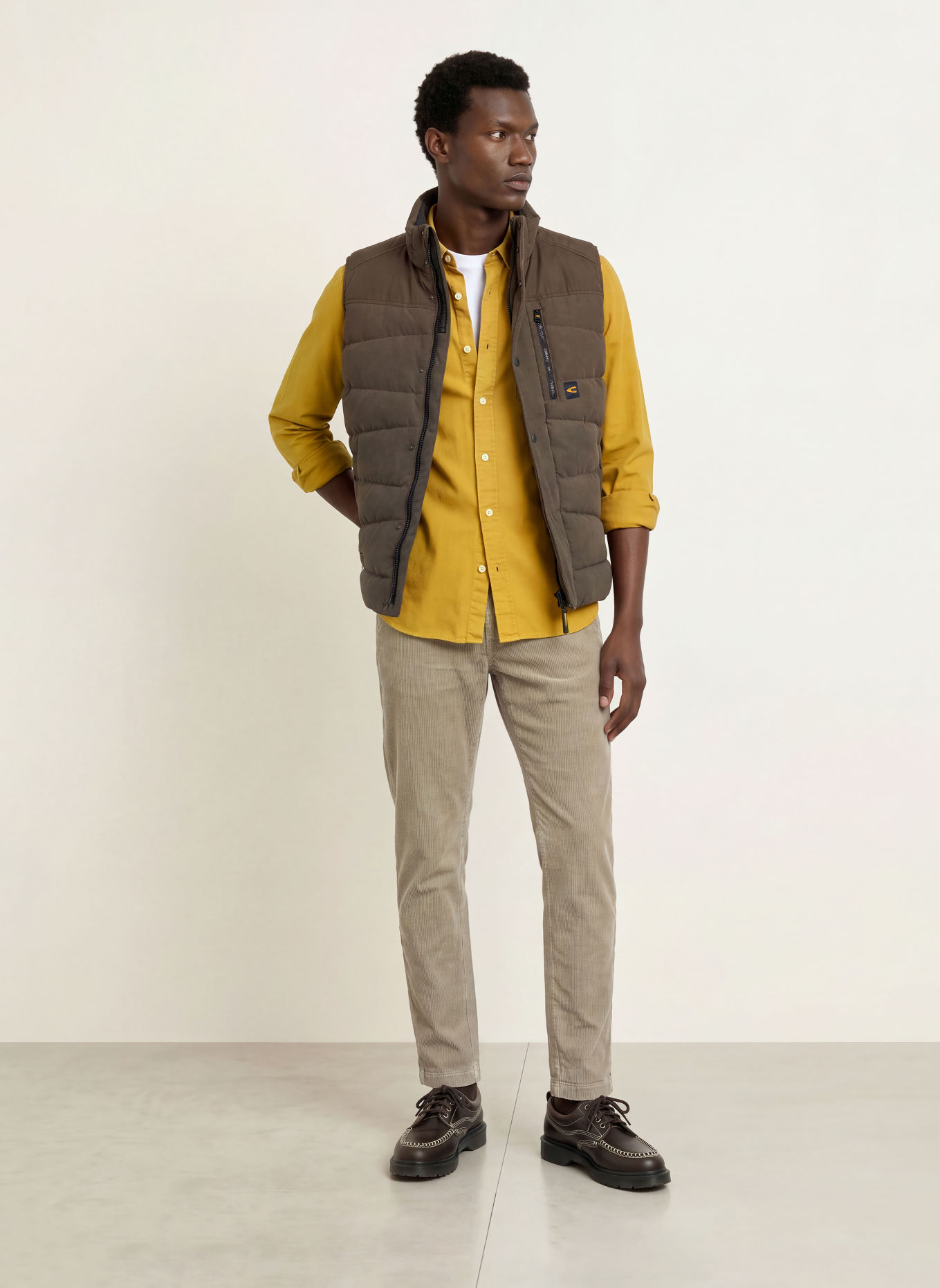 camel active Regular-Fit Shirt: DARK YELLOW