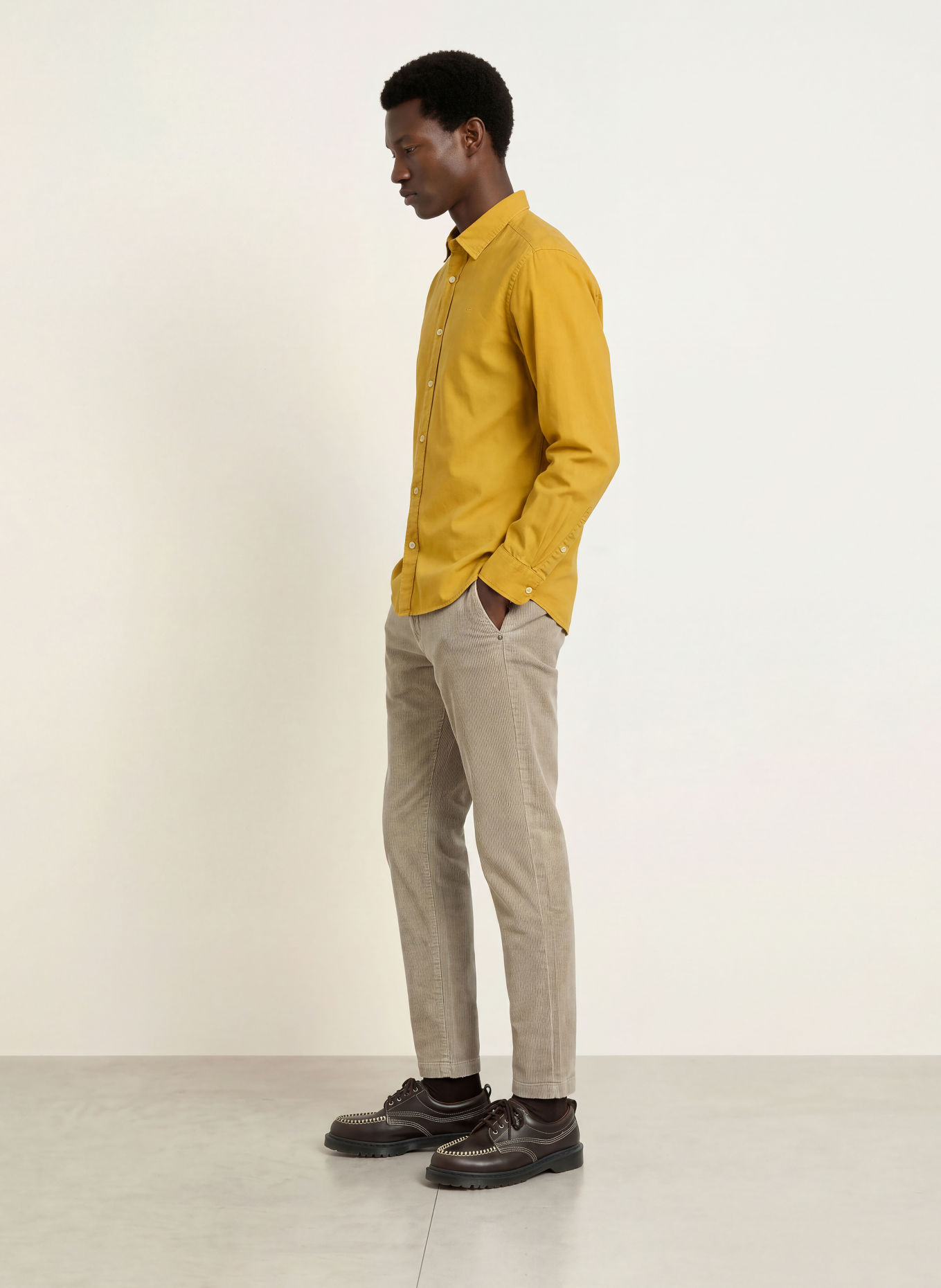 camel active Regular-Fit Shirt: DARK YELLOW