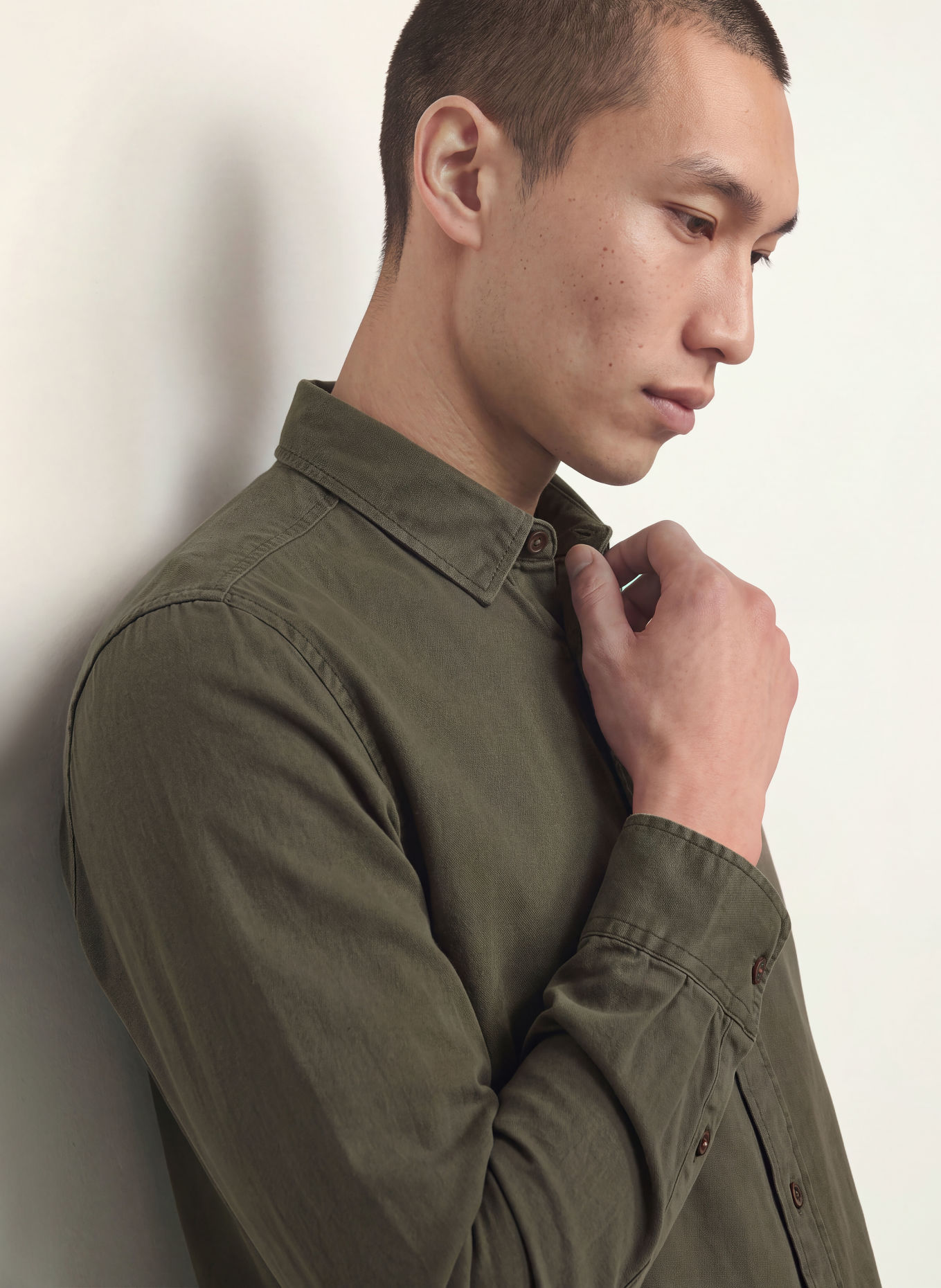 camel active Regular-Fit Shirt: KHAKI