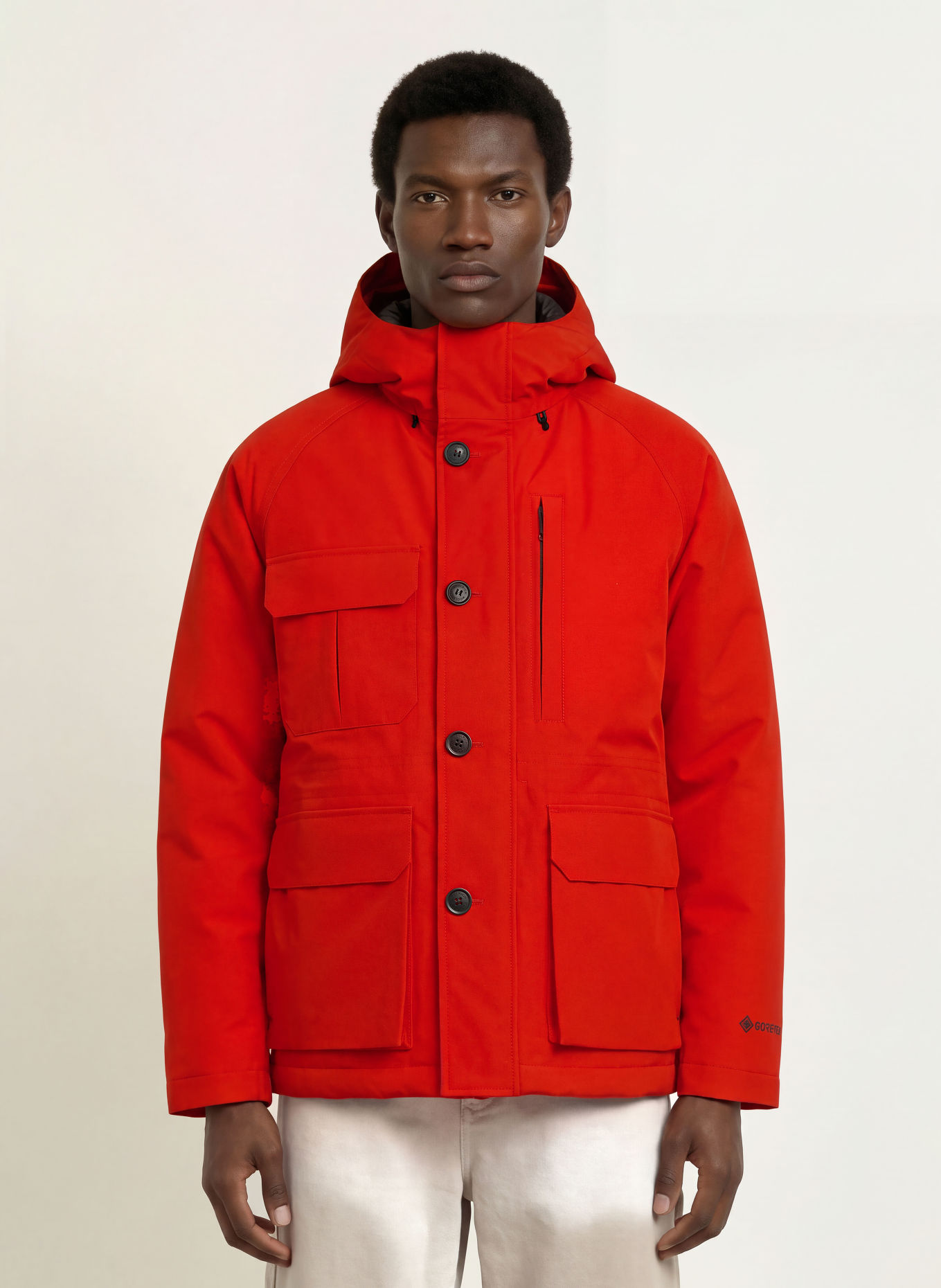 WOOLRICH Down jacket: RED