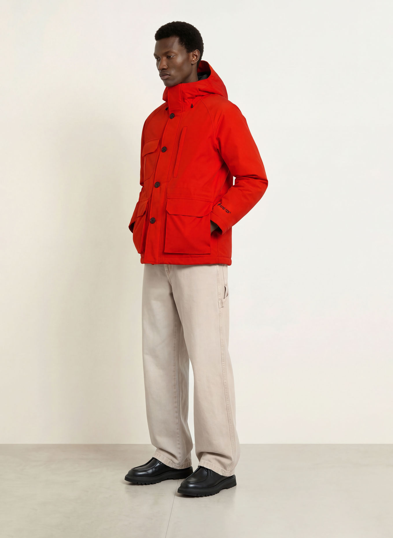 WOOLRICH Down jacket: RED