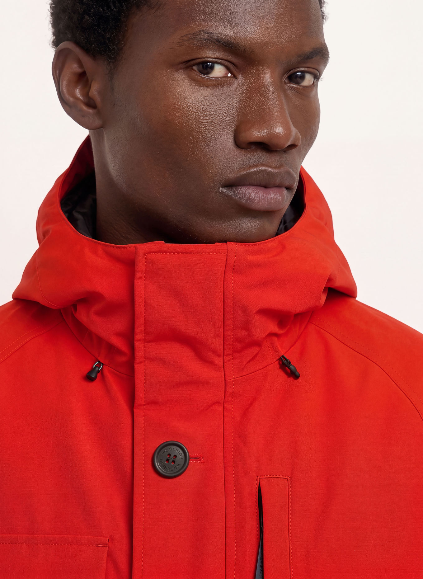 WOOLRICH Down jacket: RED