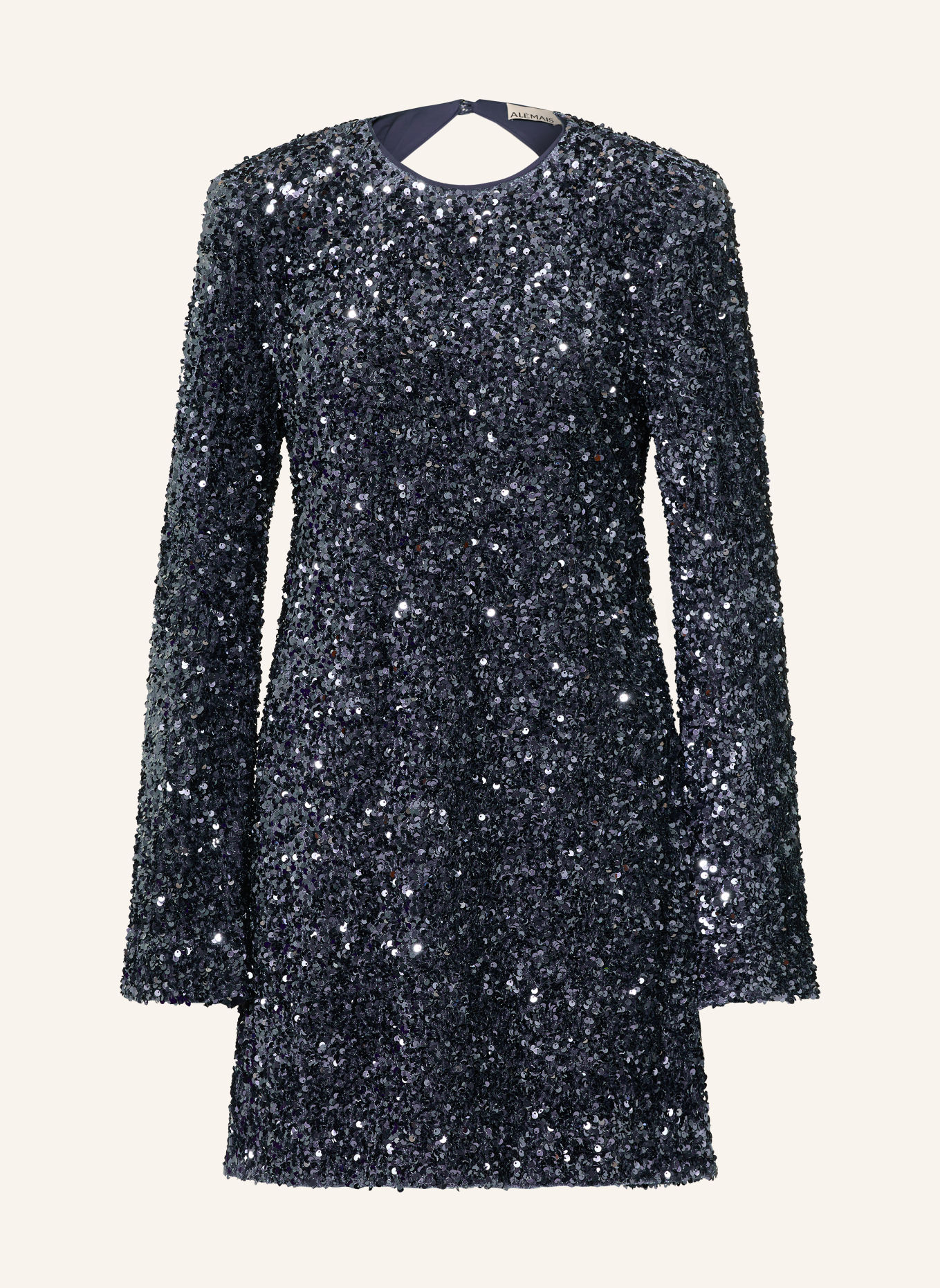 ALÉMAIS Cocktailjurk ELLIE SEQUIN met pailletten: BLAUW