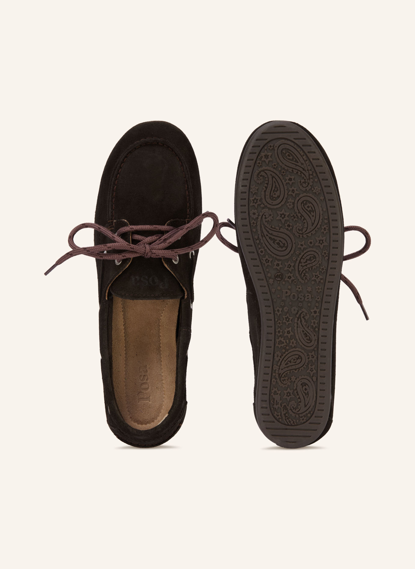 Posa Bootsschuhe: DUNKELBRAUN