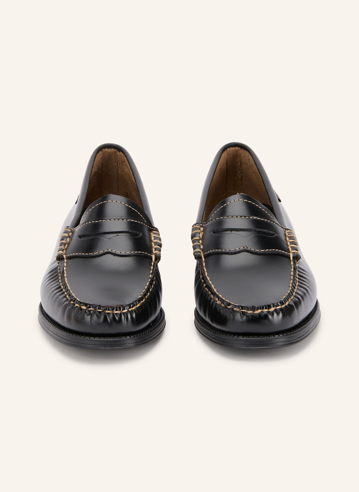 G.H.Bass Loafers à barrette EASY WEEJUN: NOIR