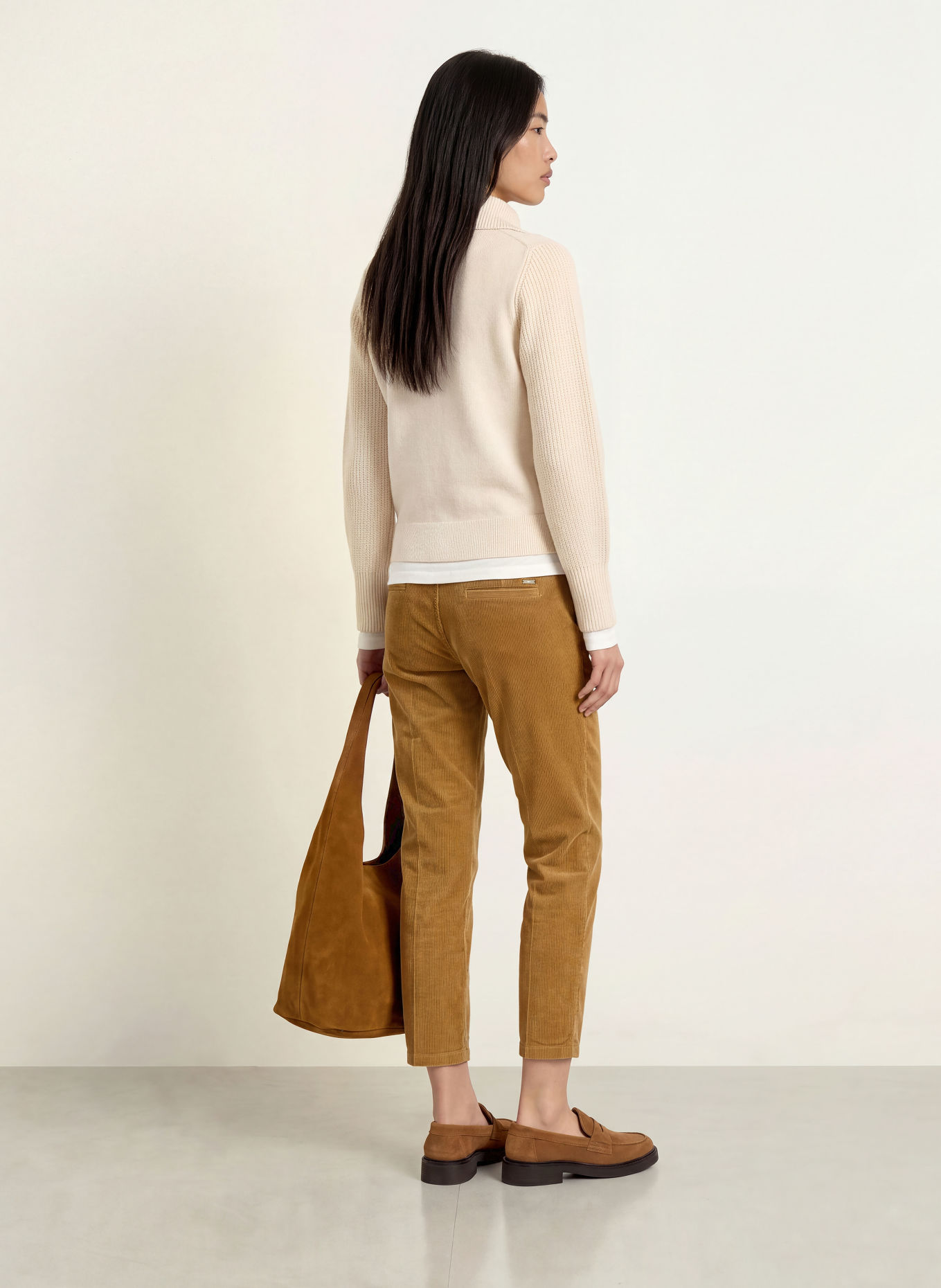 BRAX Chino MARON S aus Cord: COGNAC