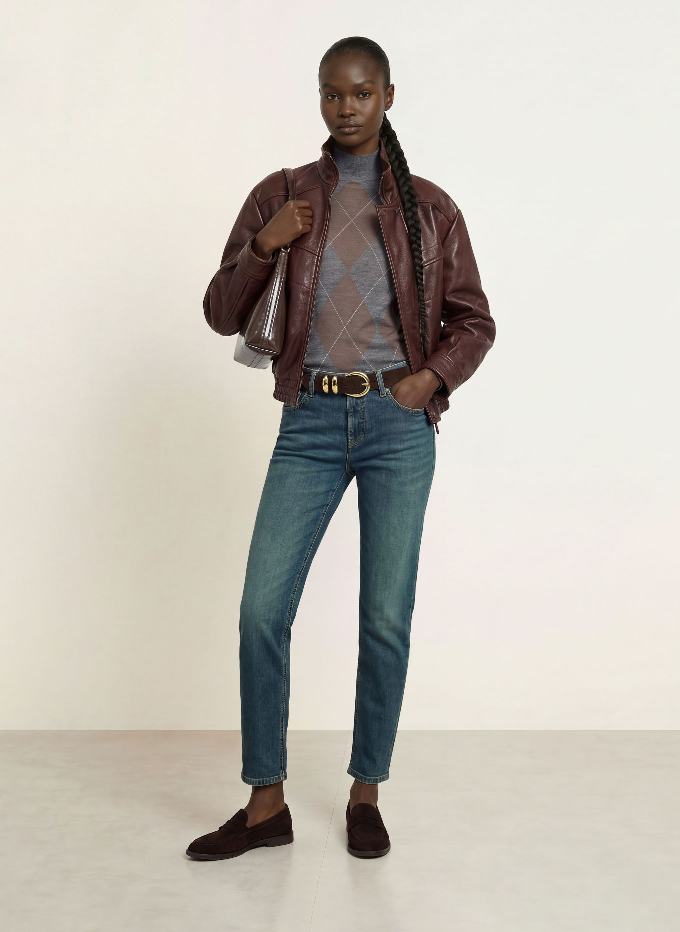 CAMBIO Straight Jeans SOFIA: 5111 ink core