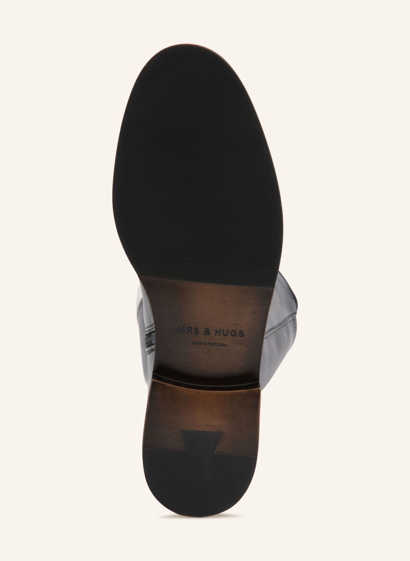 MRS & HUGS Stiefel: SCHWARZ