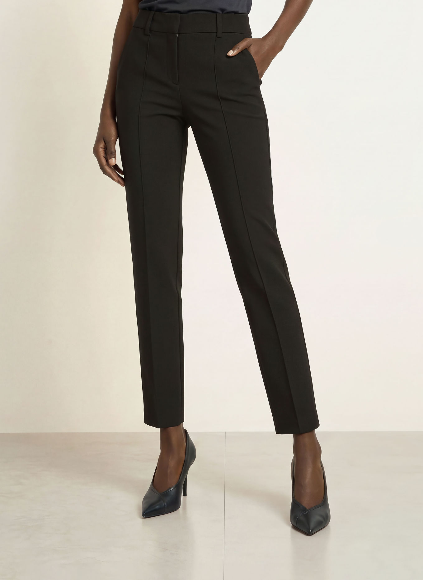 CAMBIO SARAH Trousers: BLACK