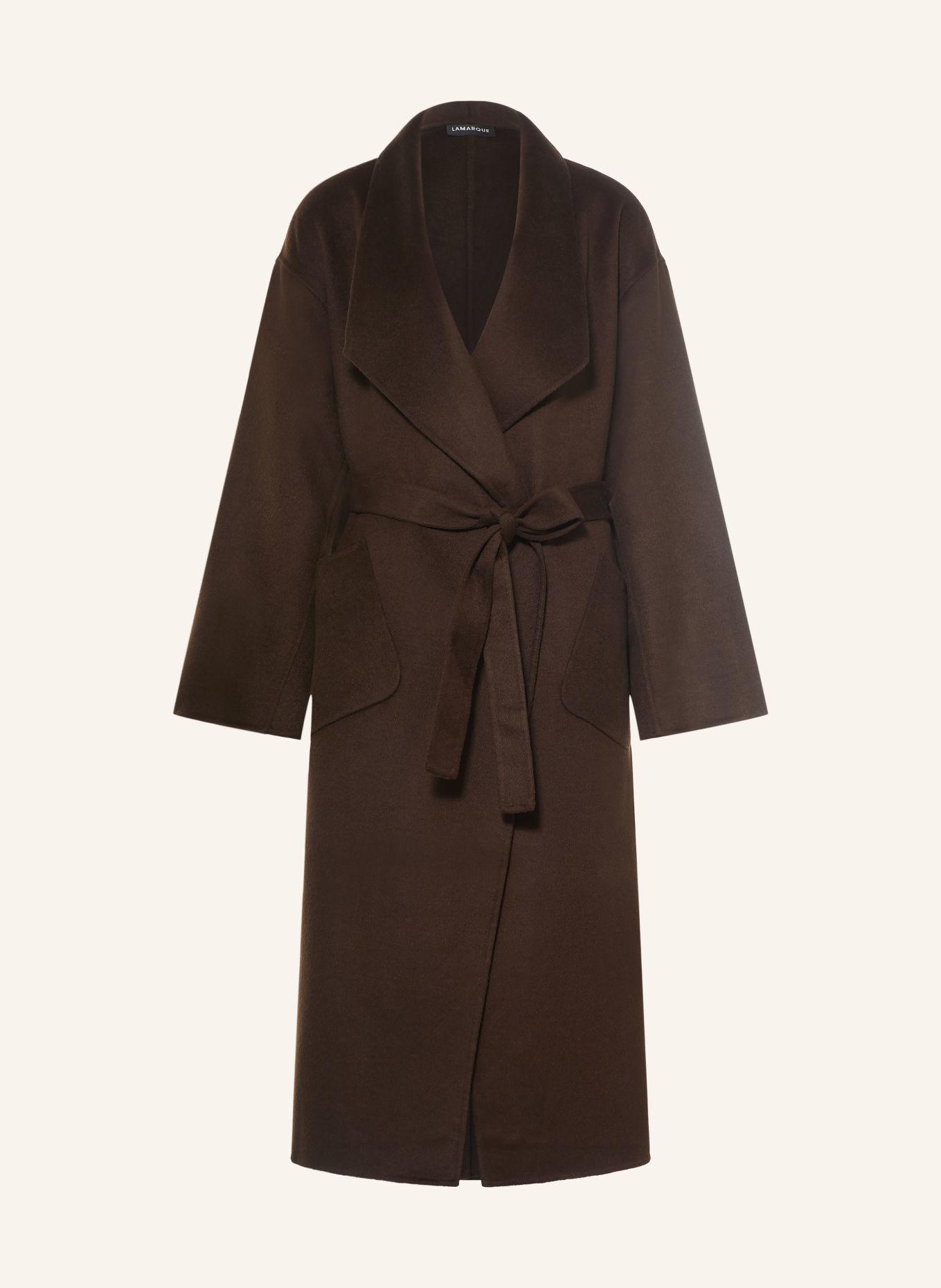 LAMARQUE Mantel COREEN: MARRON FONCÉ