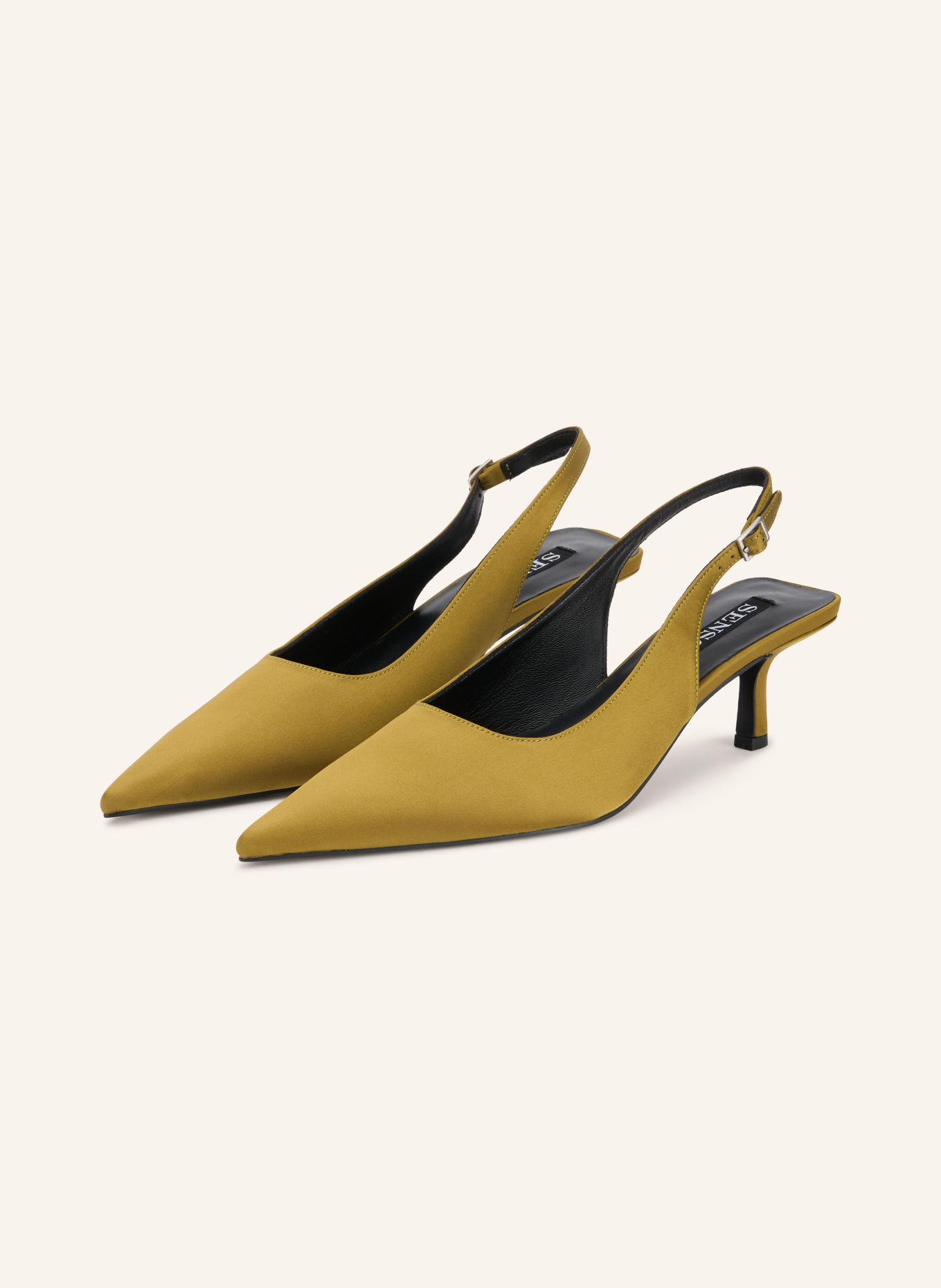 SENSO TAMARA Slingback Pumps: OLIVE
