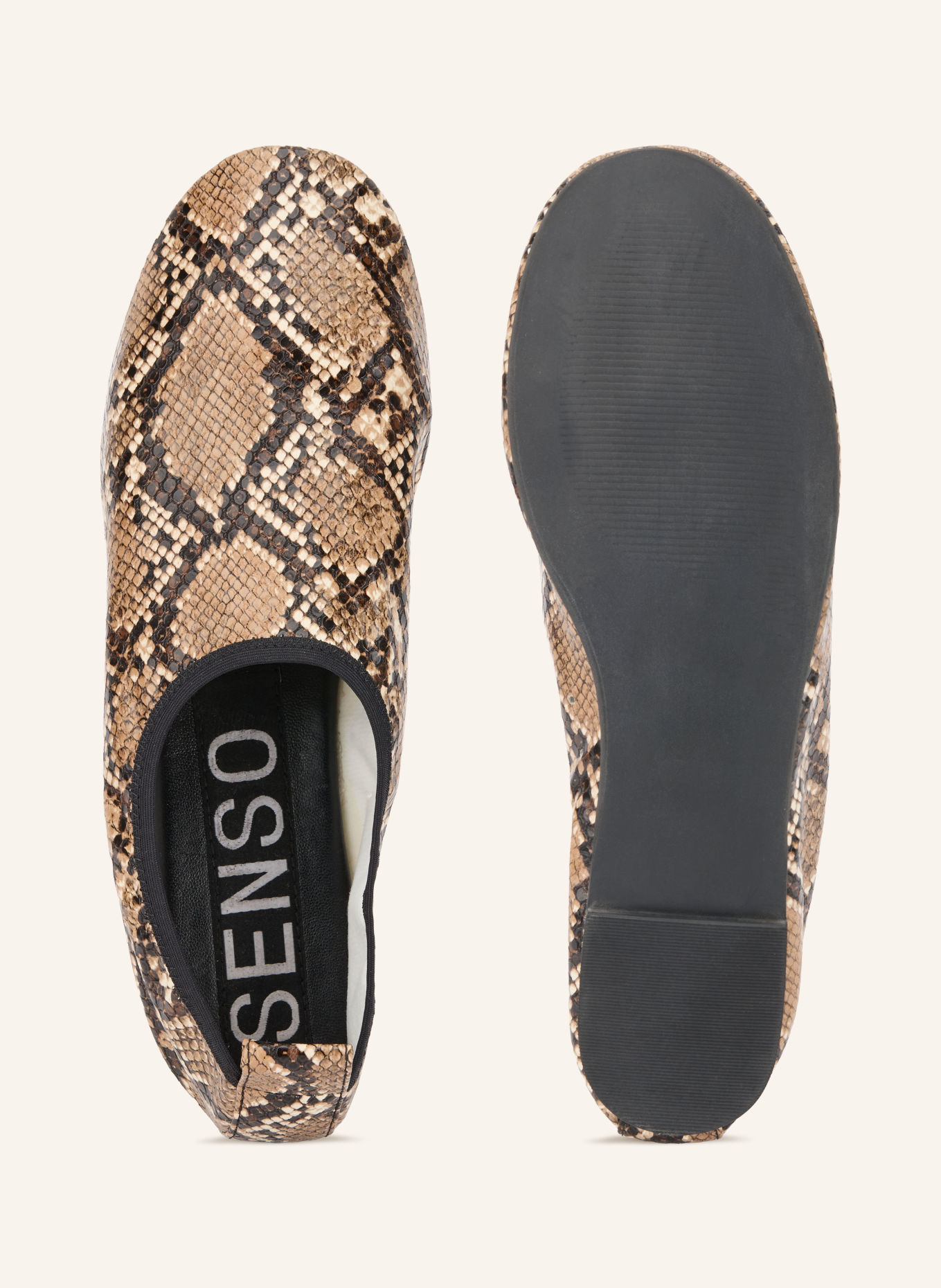 SENSO CASSIDY II Ballerinas: BROWN / BEIGE