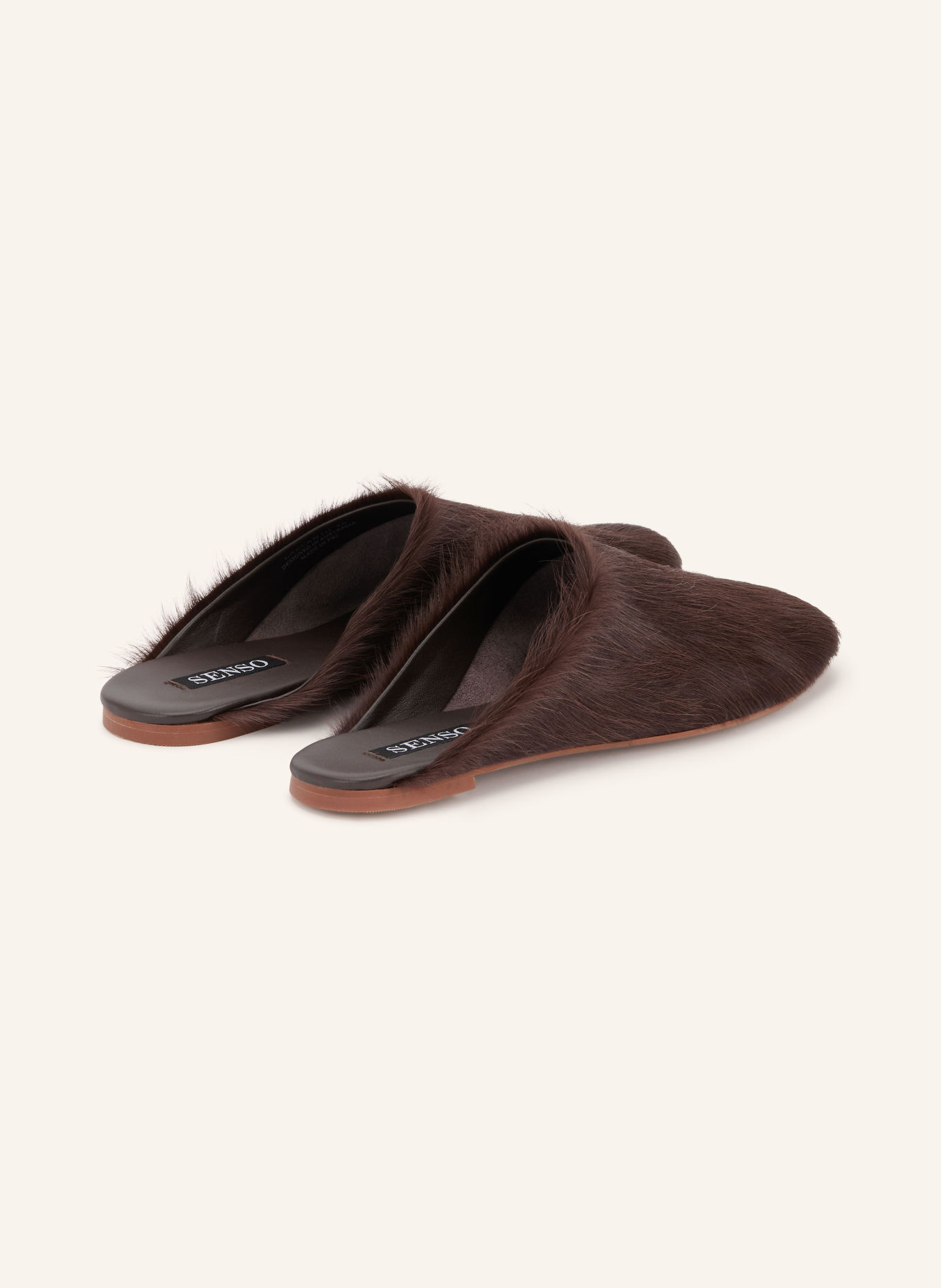 SENSO Mules CAELAN: DUNKELBRAUN