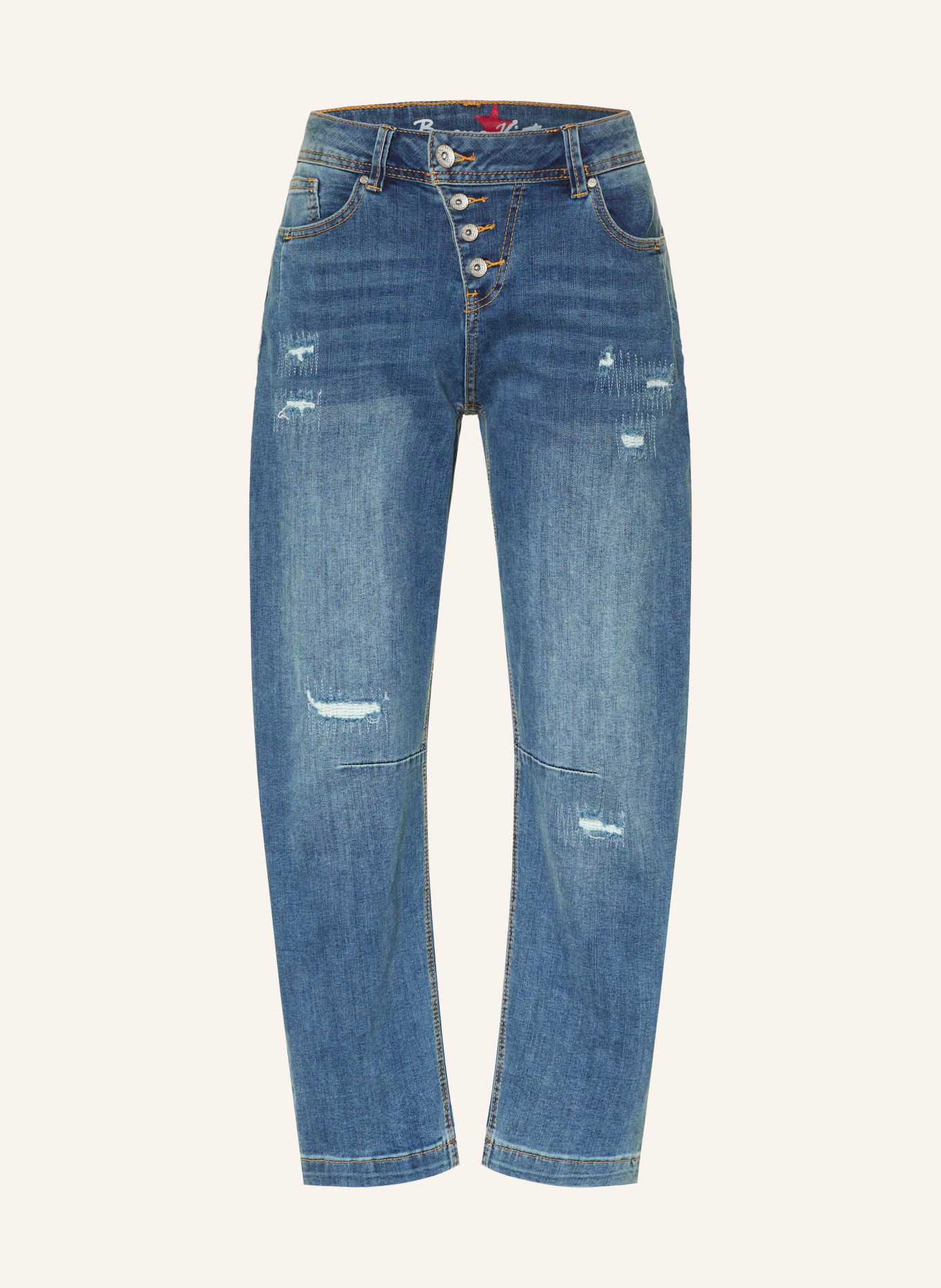 Buena Vista Barrell Jeans RELAXED MALIBU: 4631 upcycled denim