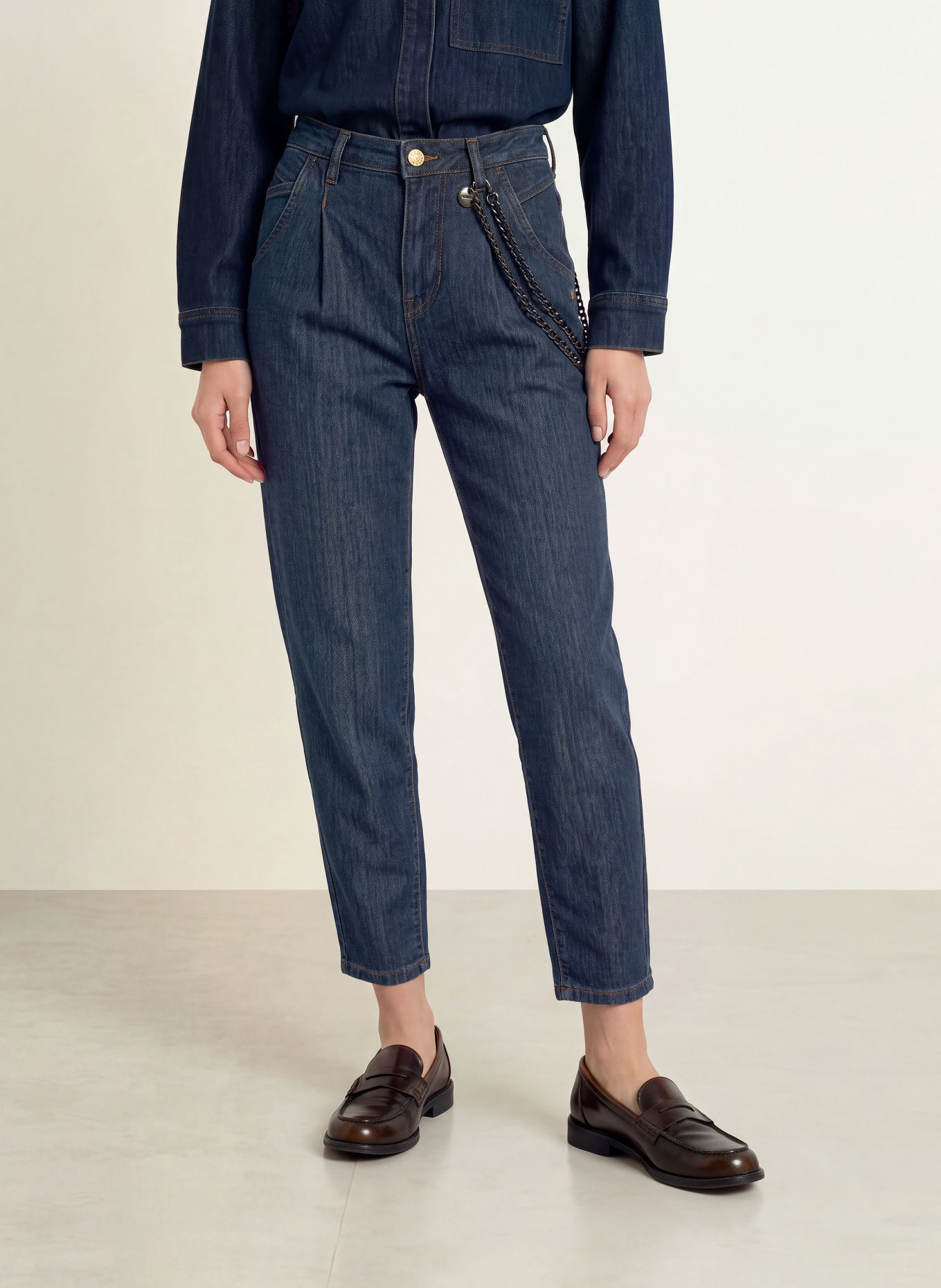 GANG Barrel Jeans 94 SILVIA JOGGER: 9405 prewashed