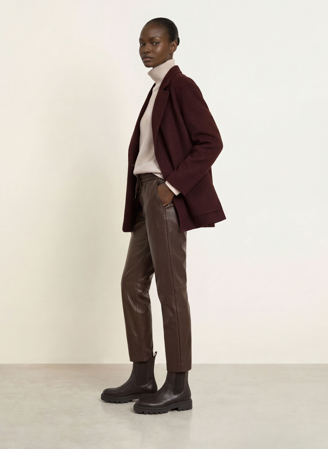 Juvia Blazer TAMINA: DUNKELBRAUN