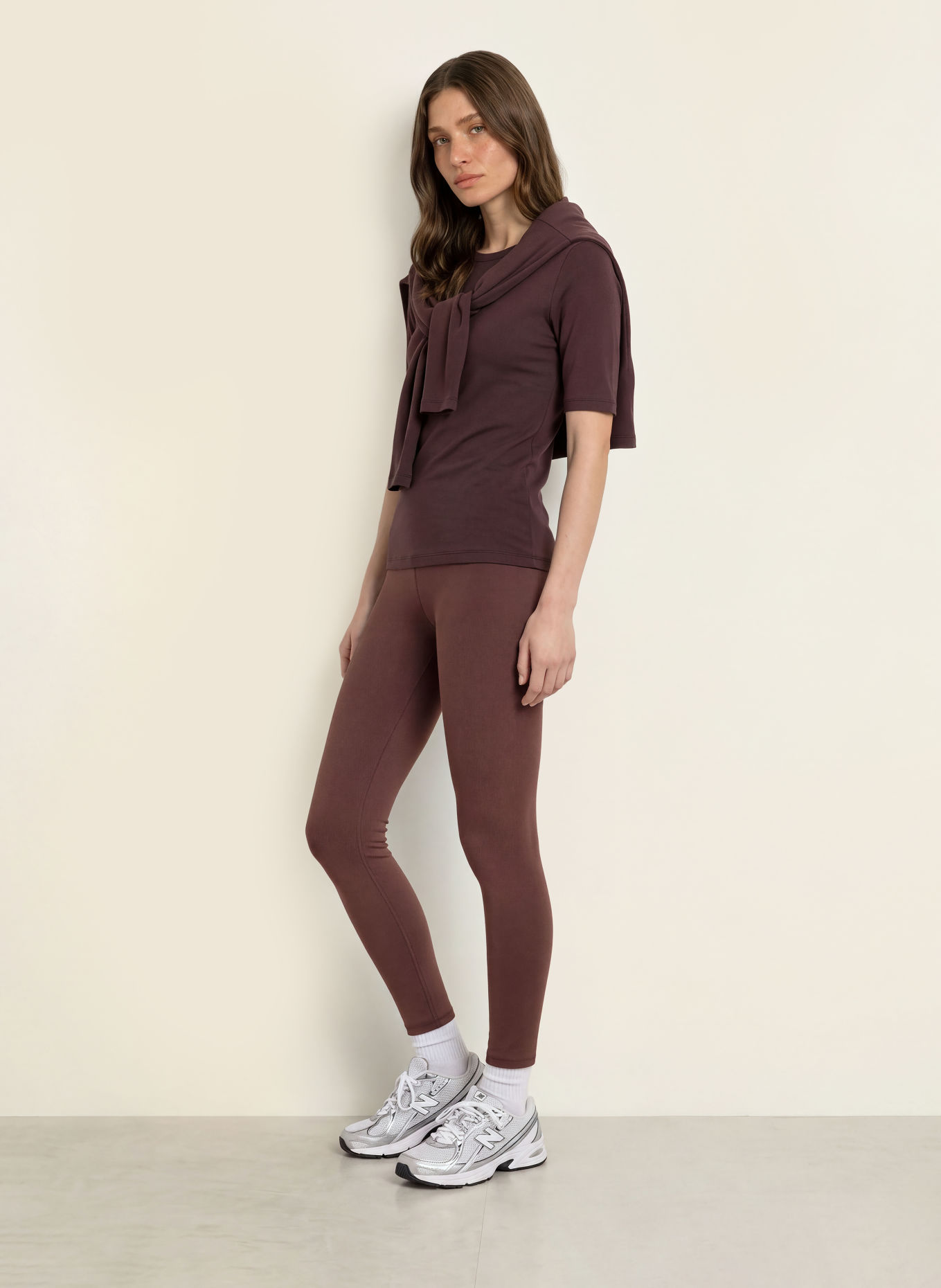 Juvia Leggings KAYLA: DUNKELROT