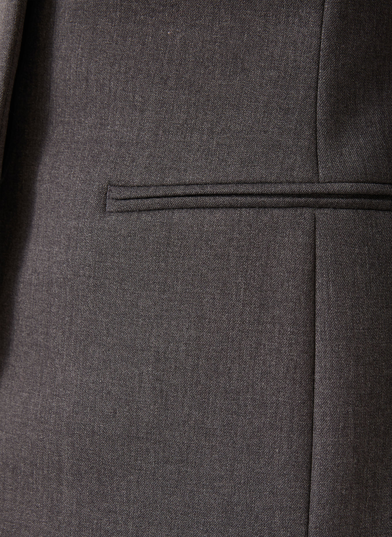 JACQUEMUS LA VESTE OVALO Blazer: DARK GRAY