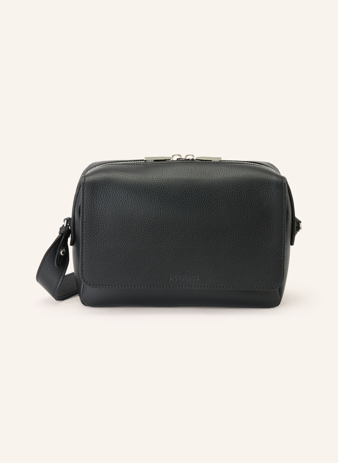 JACQUEMUS Geantă de umăr: NEGRU / ARGINT