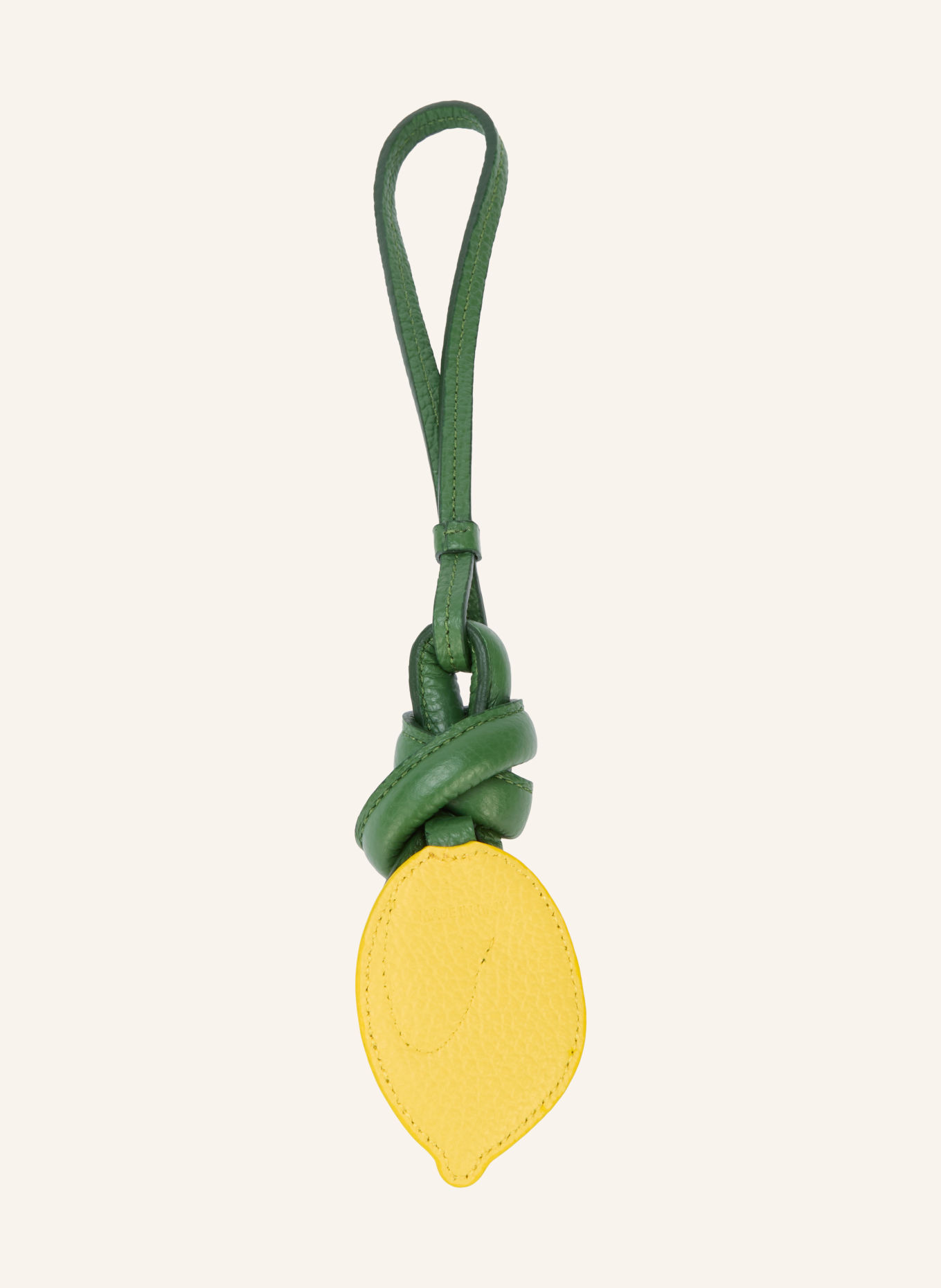 JACQUEMUS Taschenanhänger LE CITRON: GRÜN / GELB