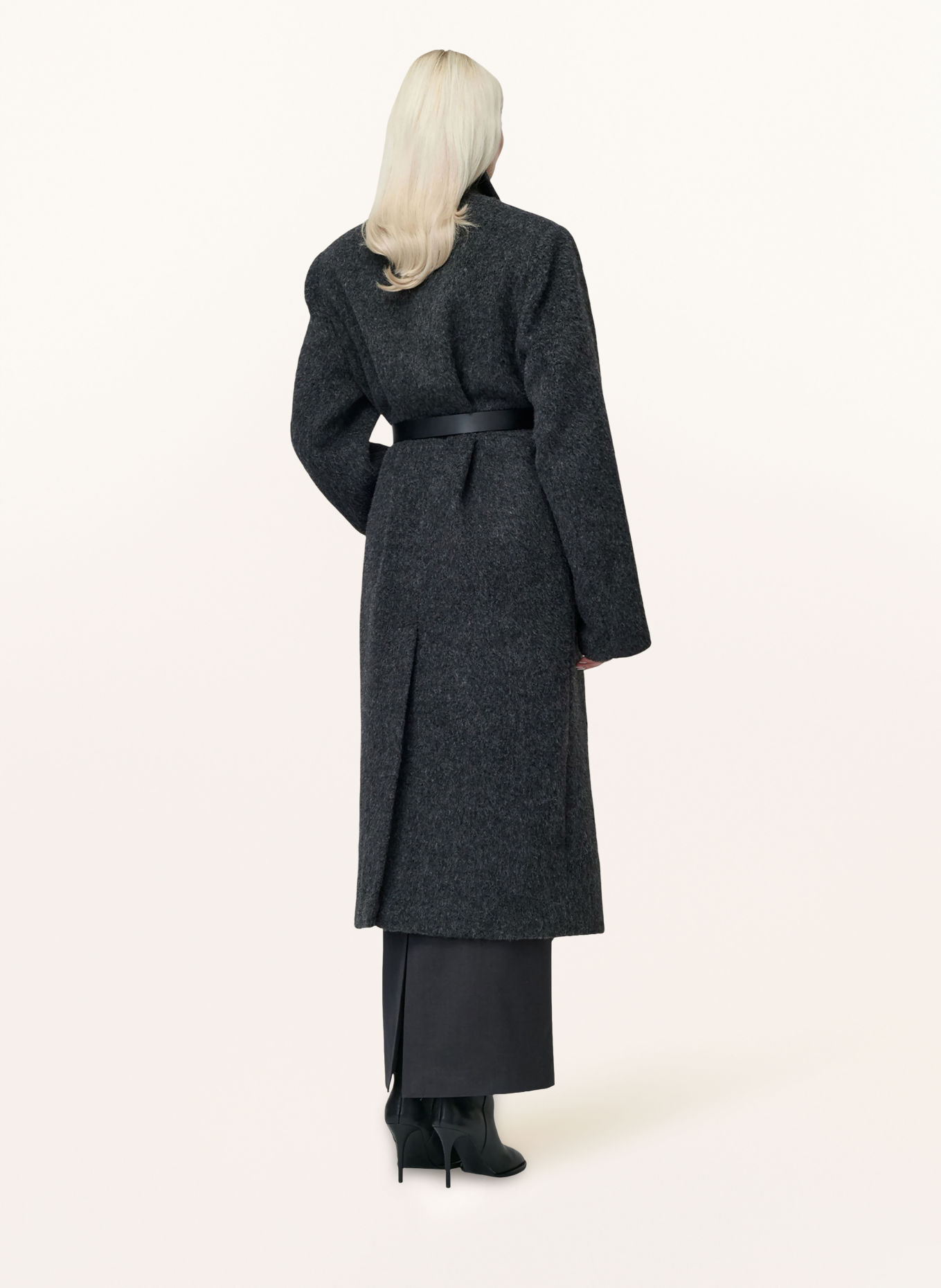 LeGer Studio LAURENTIA Pea coat: DARK GRAY