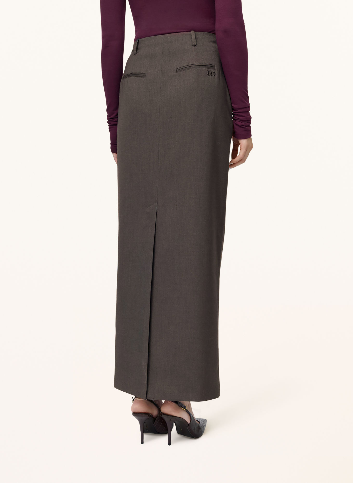LeGer Studio allie Skirt: DARK GRAY