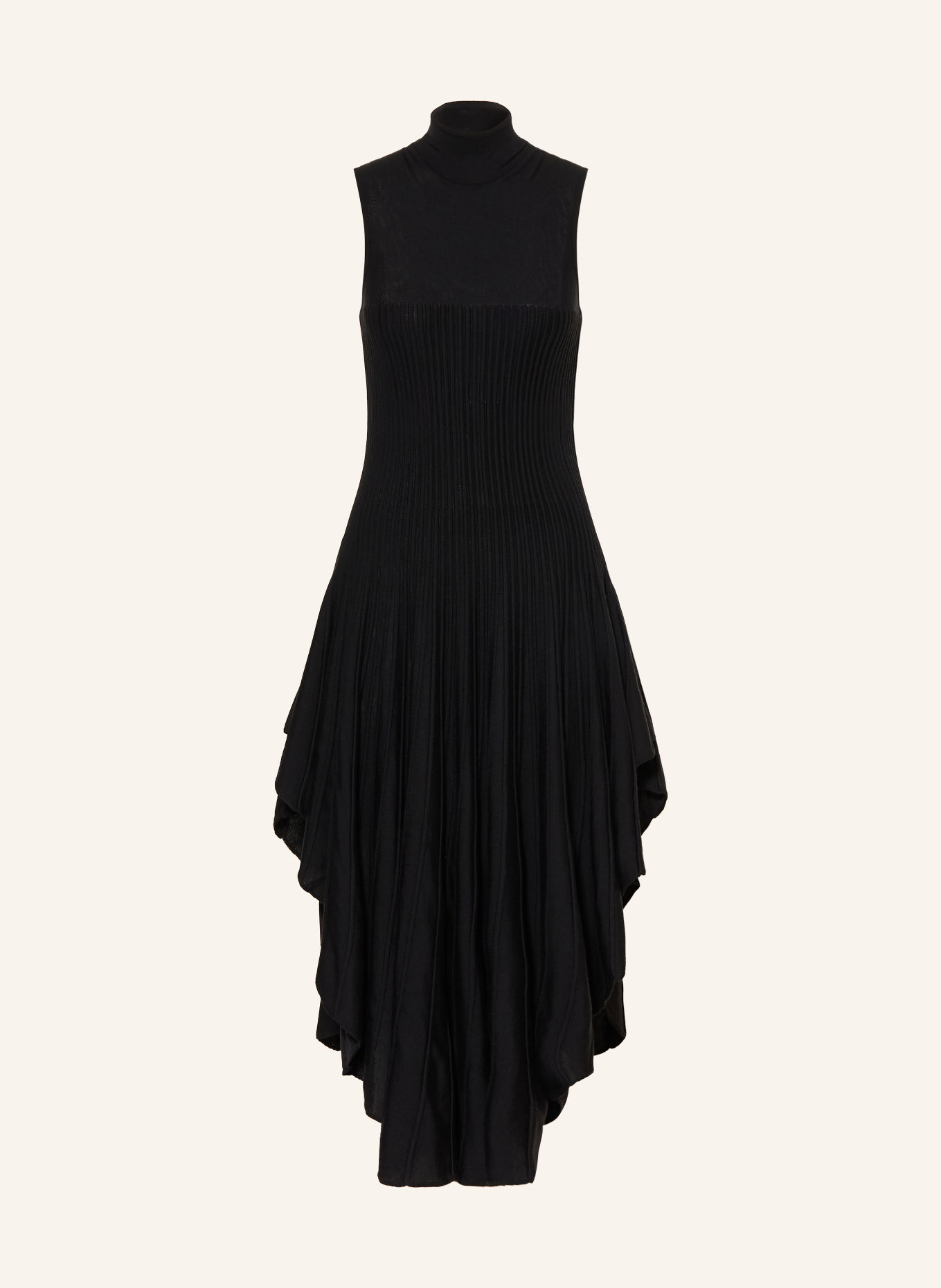 ALAÏA Knit dress: BLACK