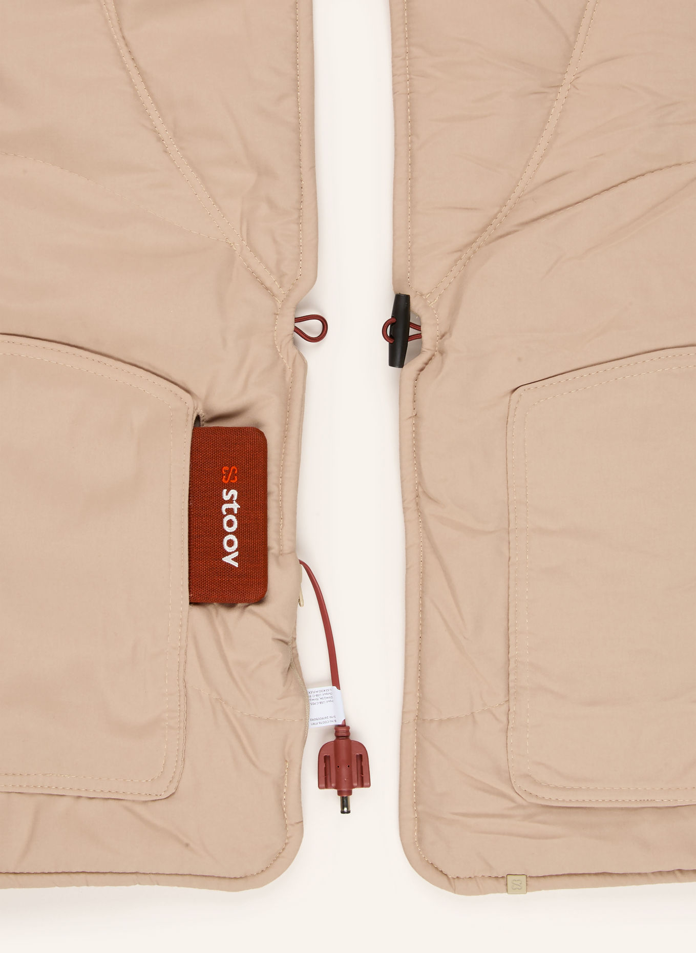 stoov KOKOON³ XL CORE FLEX Heated Scarf: BEIGE