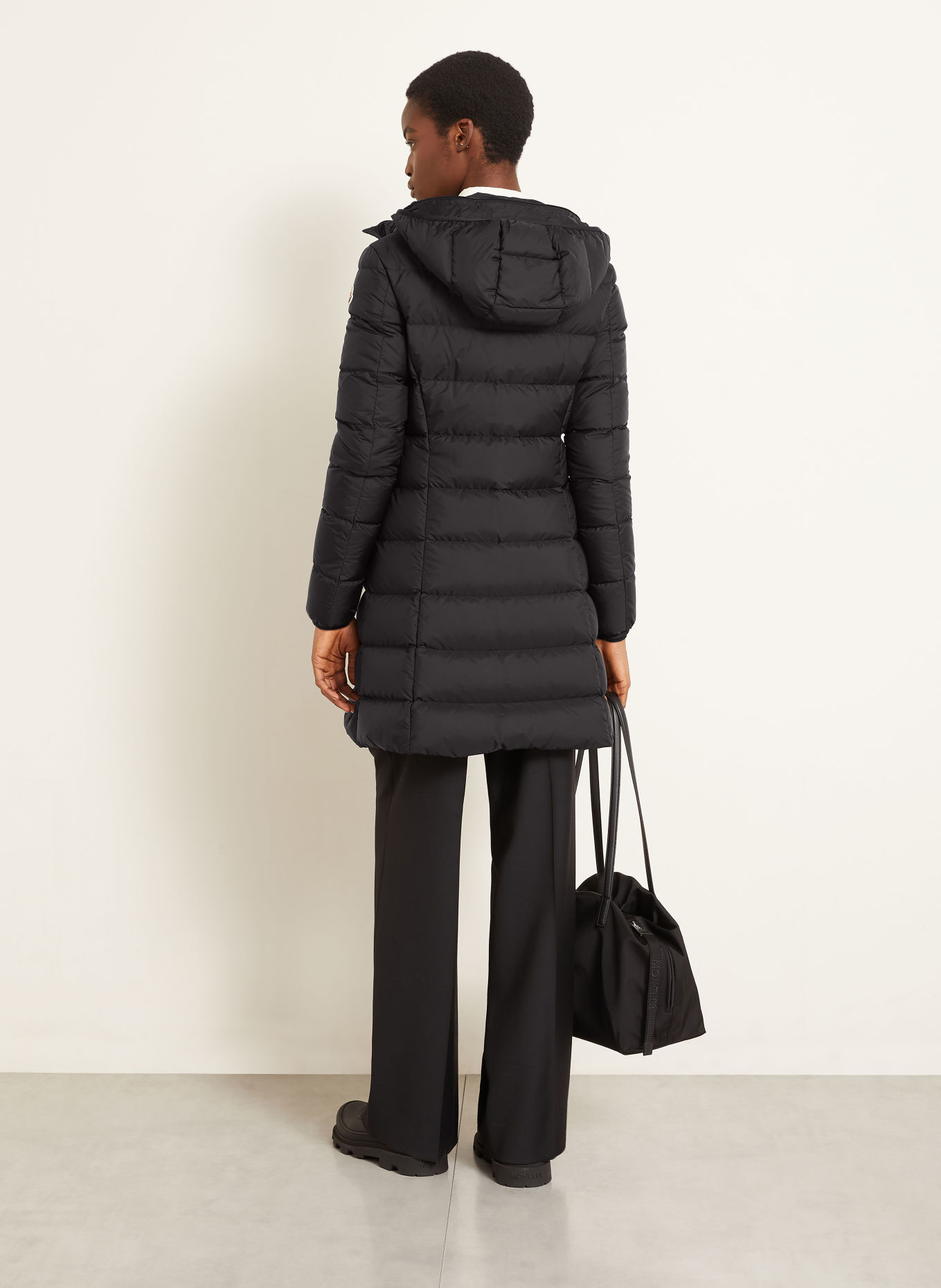 MONCLER Lightweight donsmantel GIE: ZWART