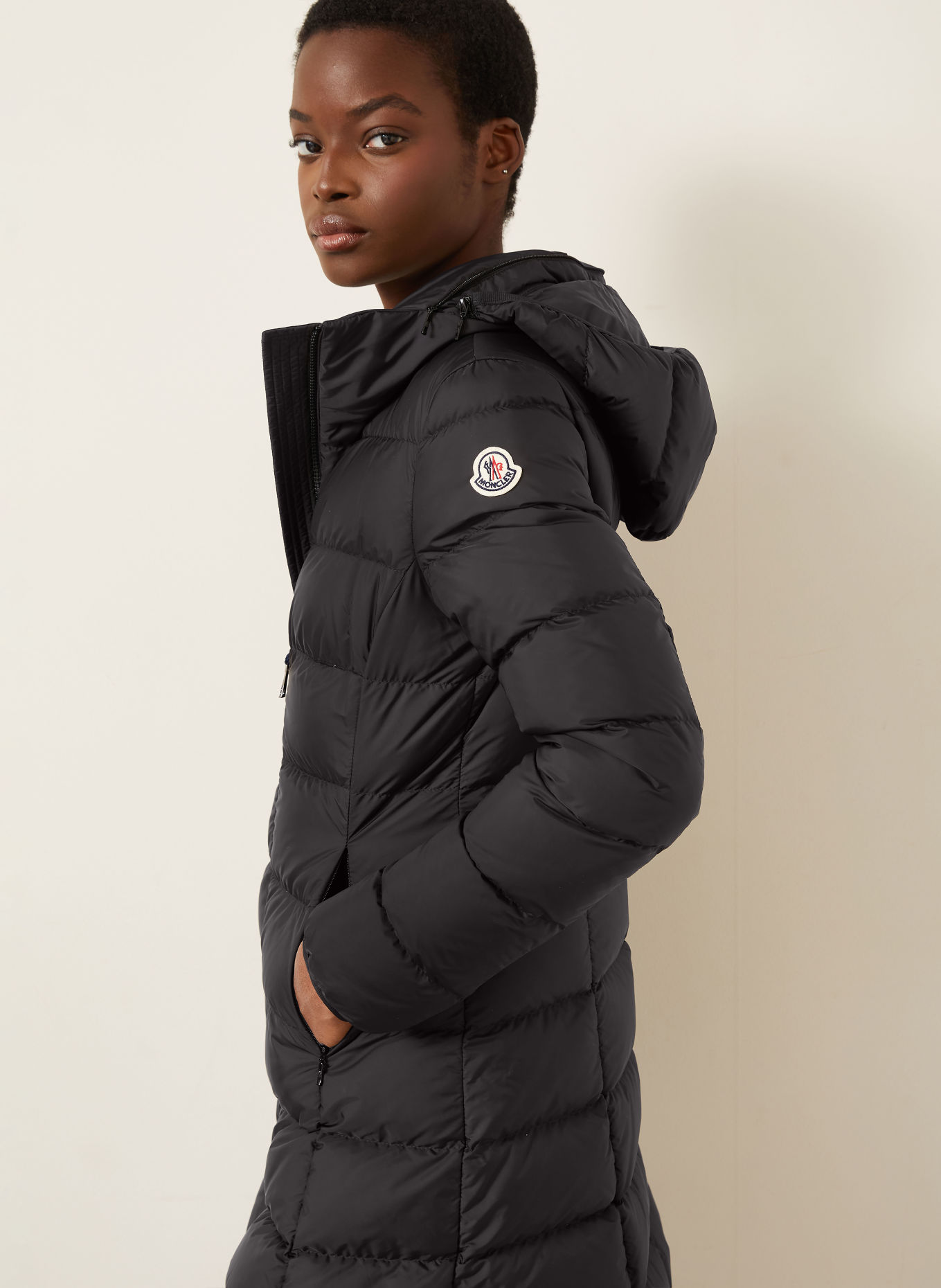 MONCLER Lightweight donsmantel GIE: ZWART