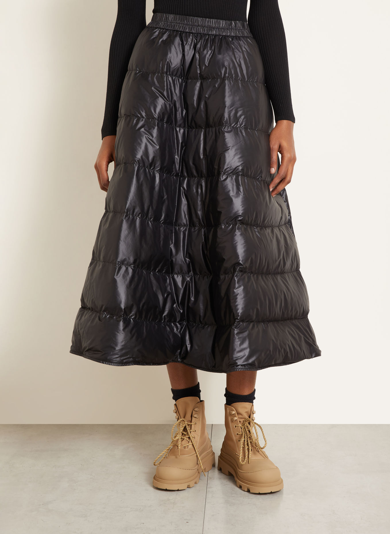 MONCLER Daunenrock: SCHWARZ