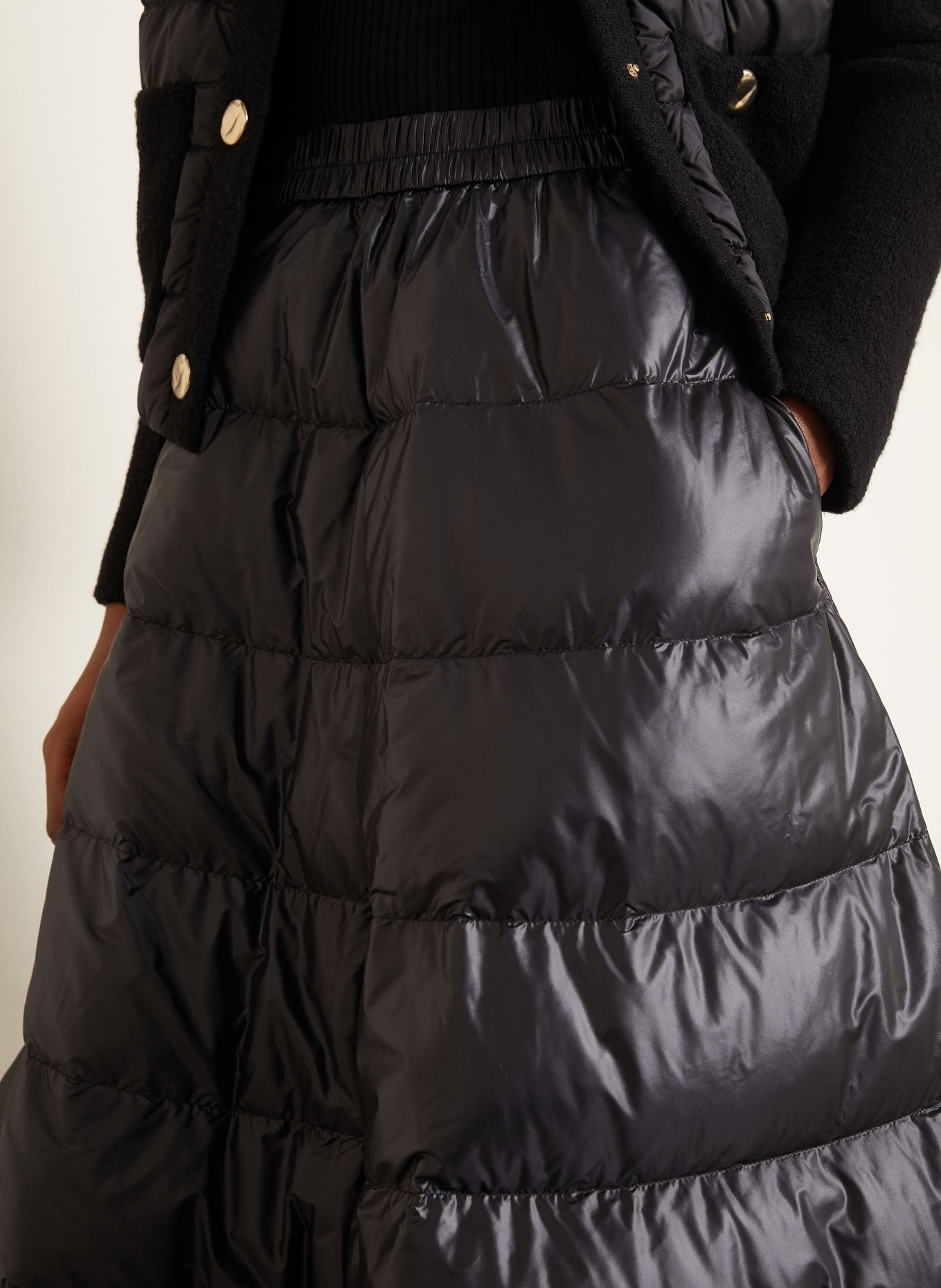 MONCLER Daunenrock: SCHWARZ