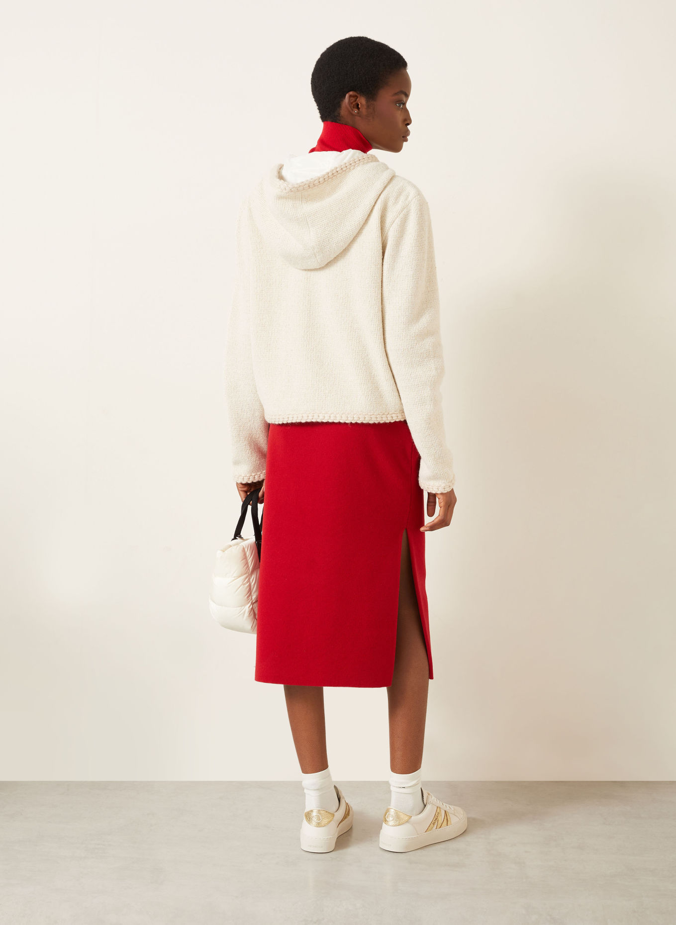 MONCLER Gilet: BEIGE