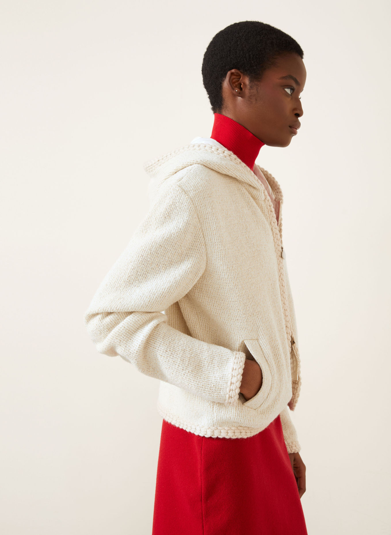 MONCLER Gilet: BEIGE