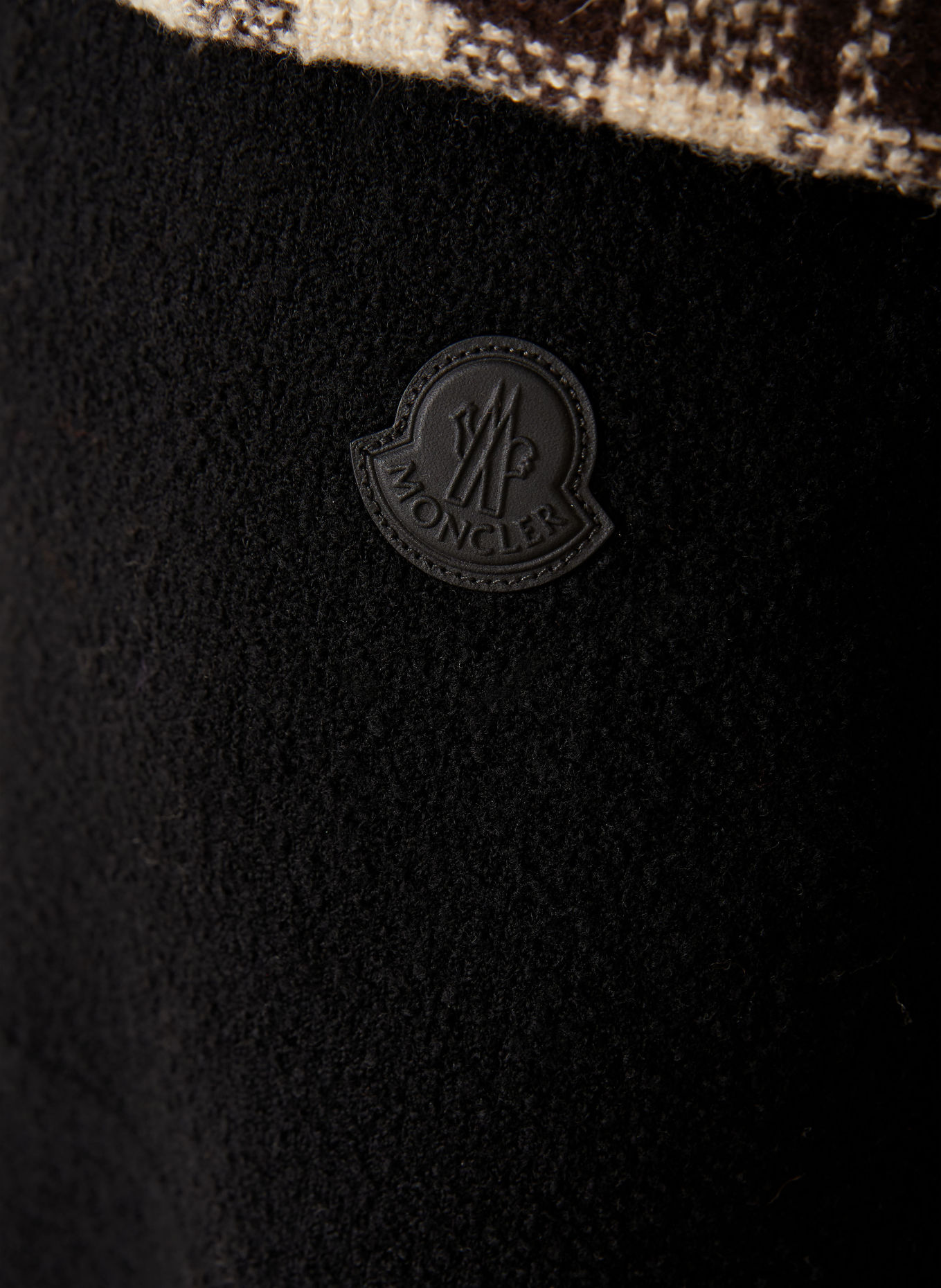 MONCLER Knit skirt: BLACK