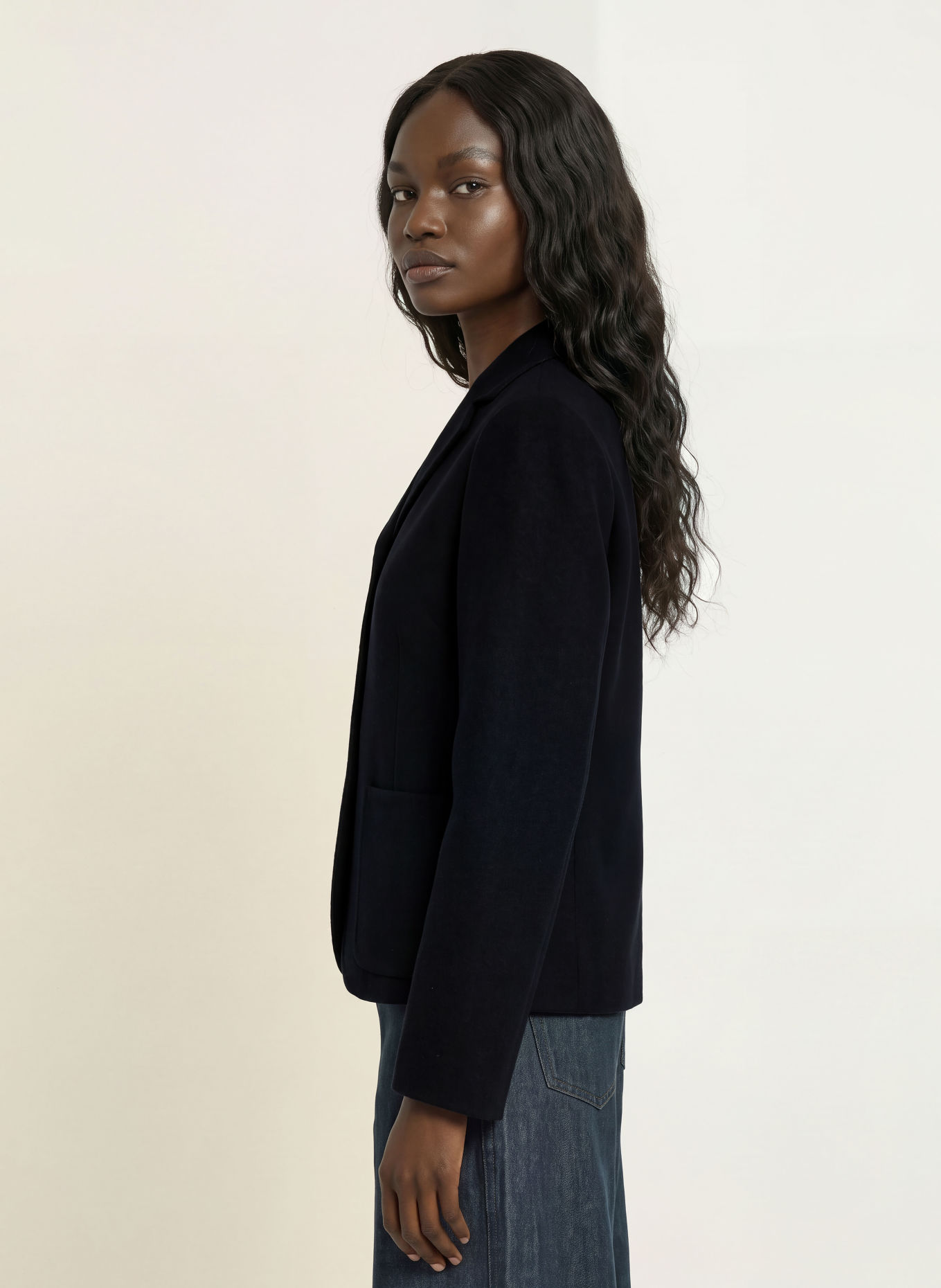 soeur HESPERA Blazer: DARK BLUE