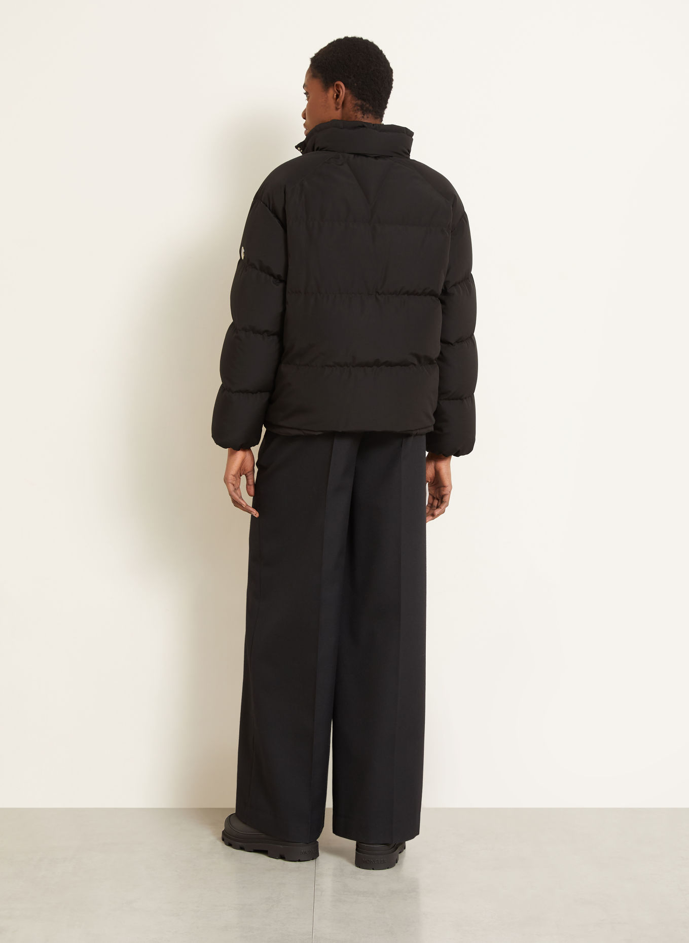 MONCLER VERONE Down Jacket: BLACK