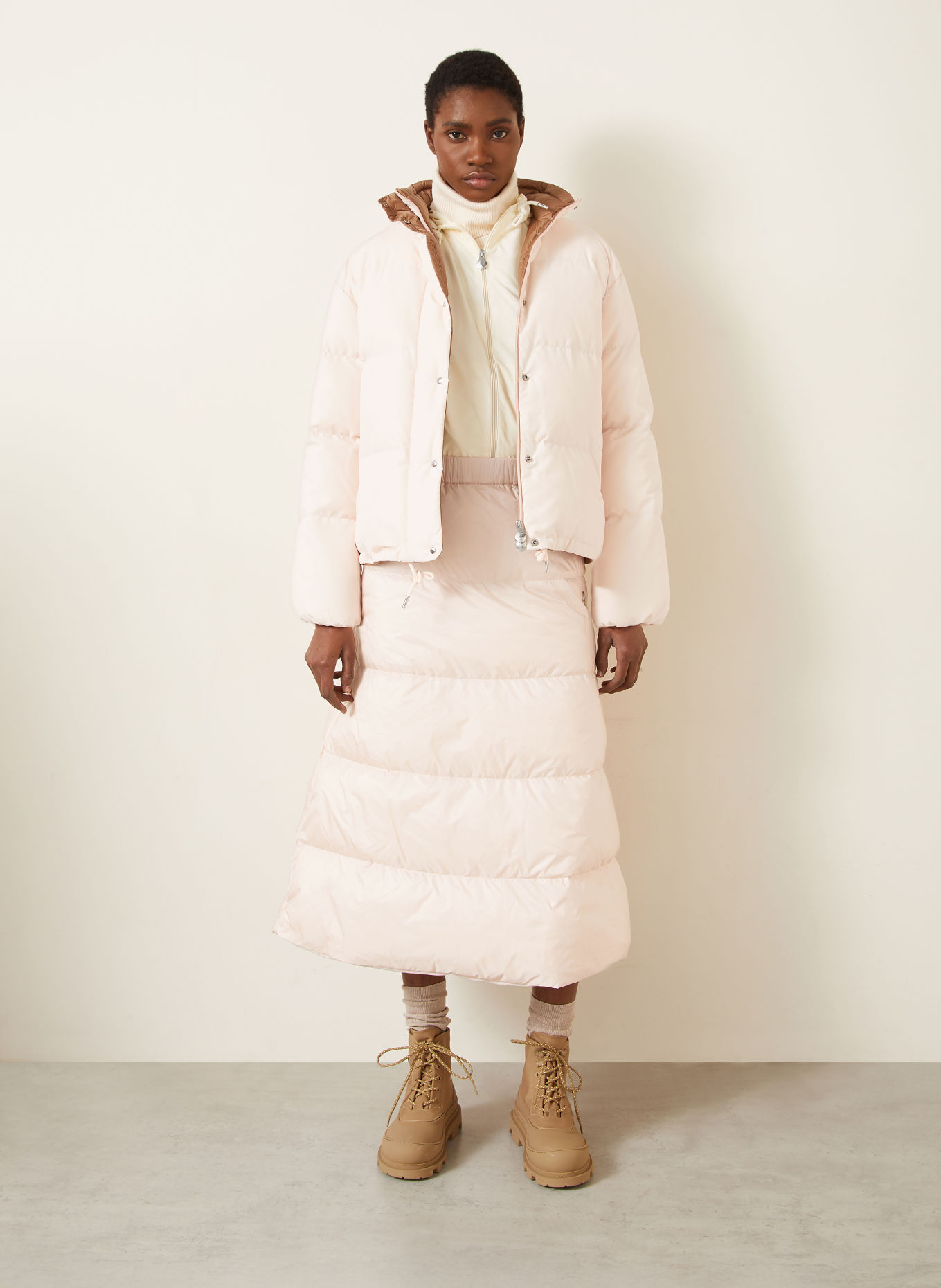 MONCLER Donsjas VERONE: ROSE CLAIR