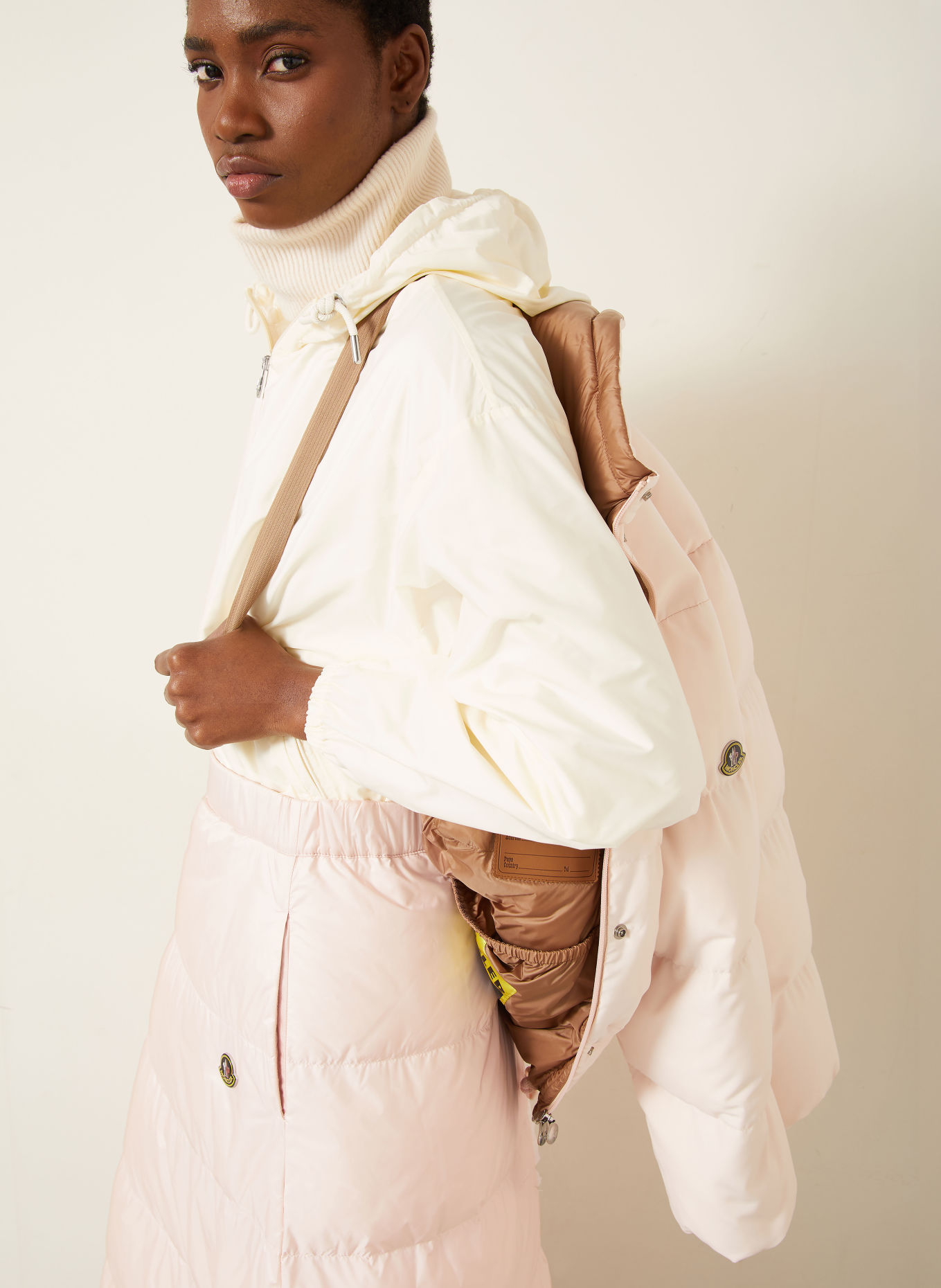 MONCLER Donsjas VERONE: ROSE CLAIR