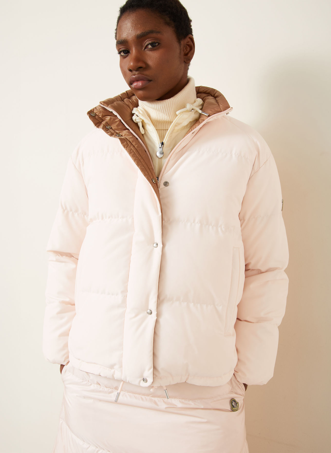 MONCLER Donsjas VERONE: ROSE CLAIR